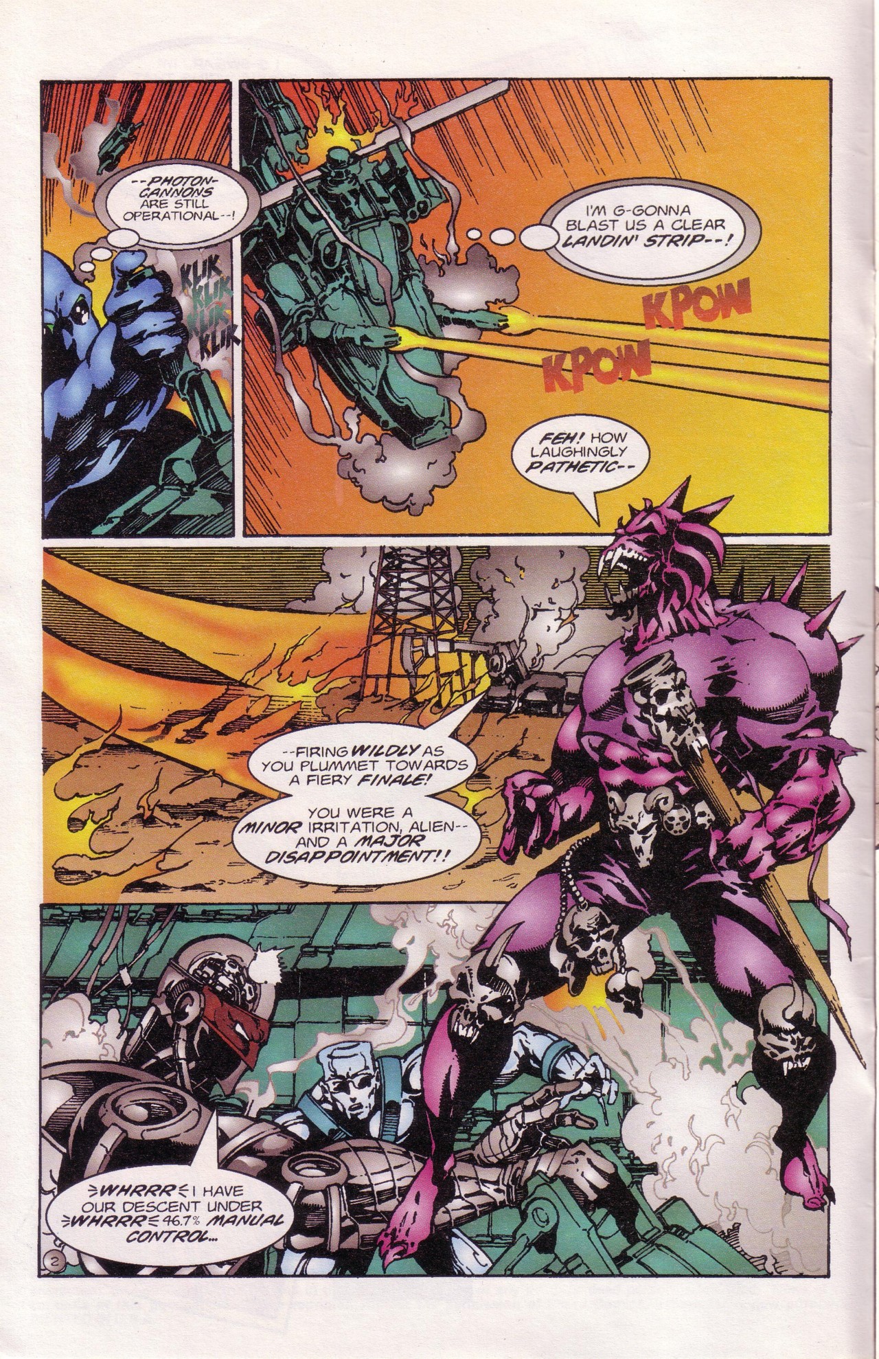 Read online Zen Intergalactic Ninja Color comic -  Issue #2 - 4