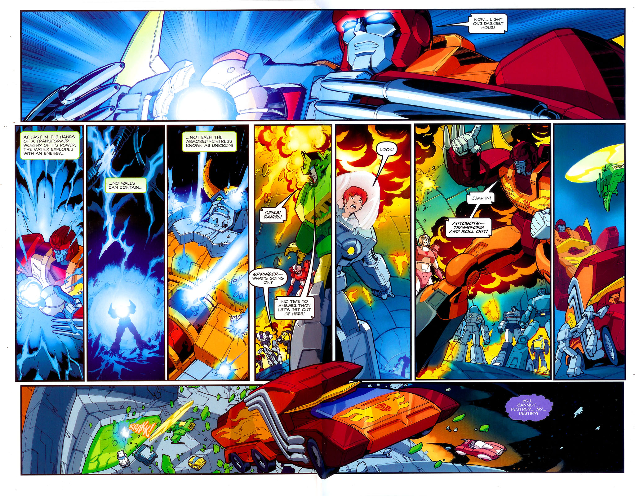 Read online The Transformers: The Animated Movie comic -  Issue #4 - 21