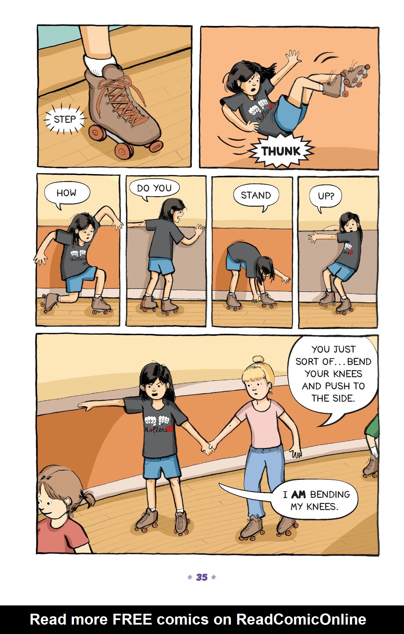 Read online Roller Girl comic -  Issue # TPB (Part 1) - 32
