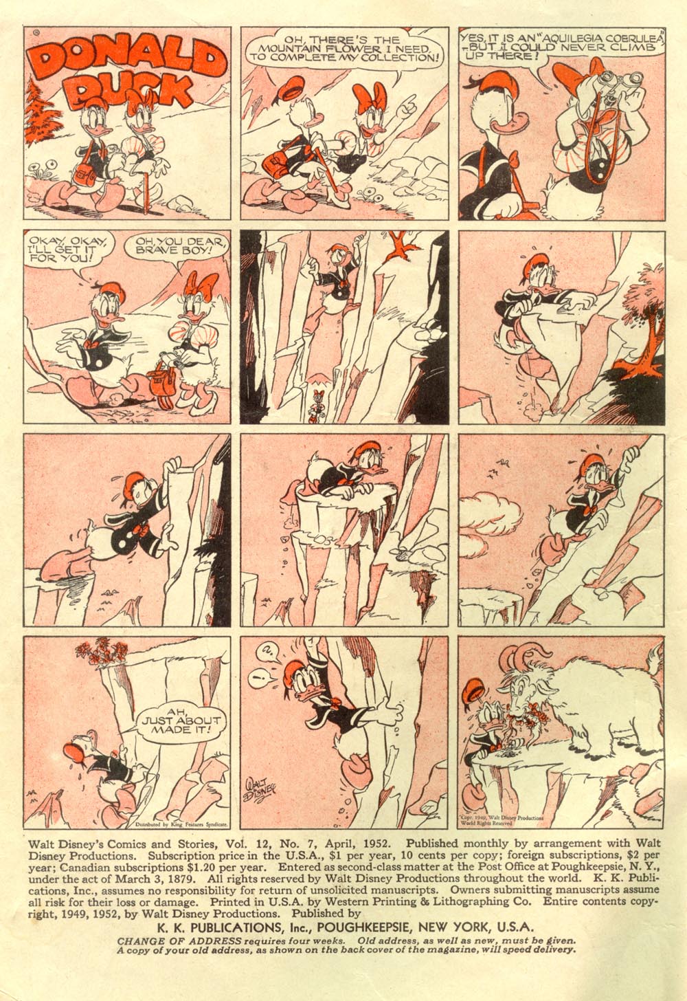 Read online Walt Disney's Comics and Stories comic -  Issue #139 - 2