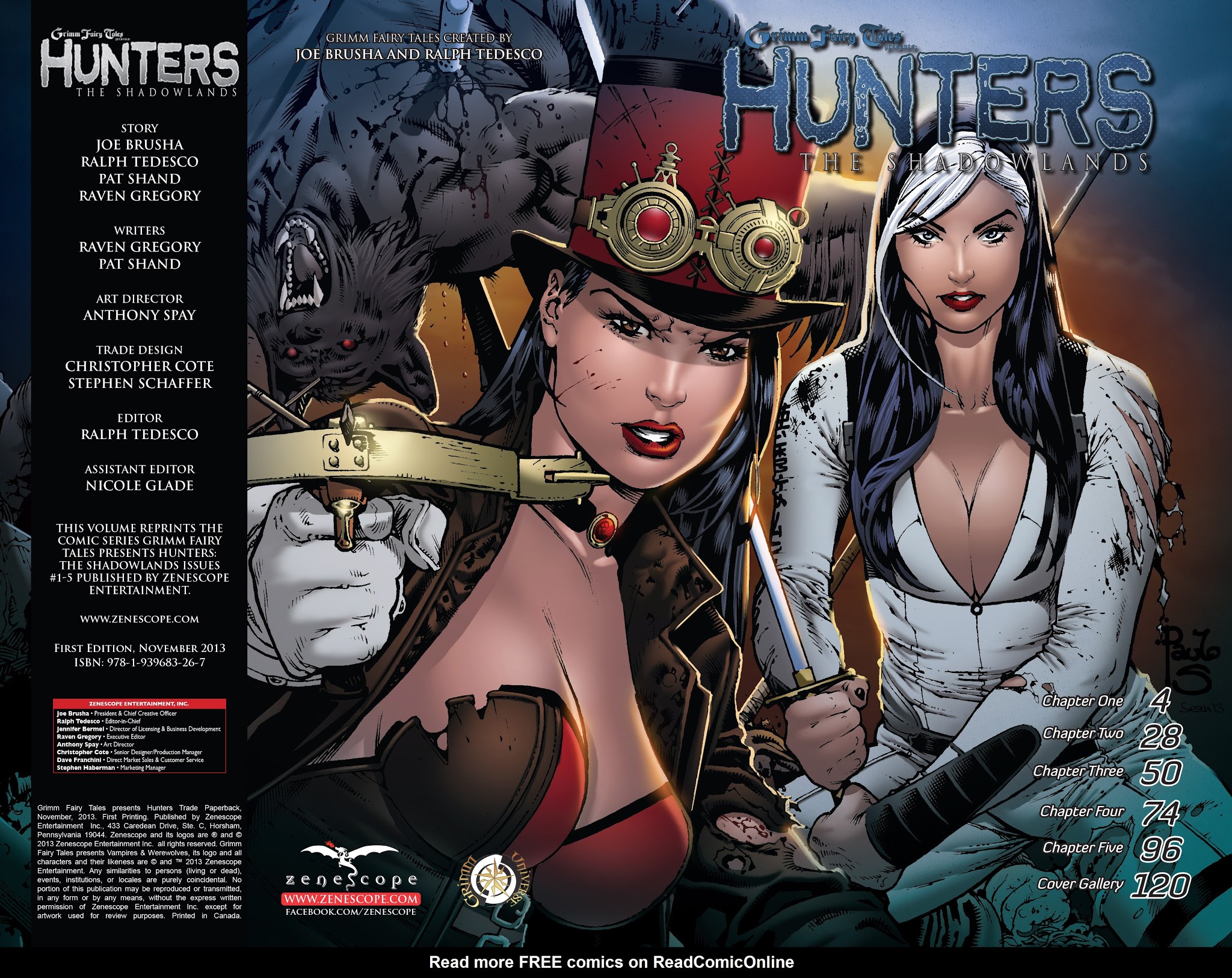 Read online Grimm Fairy Tales presents Hunters: The Shadowlands comic -  Issue # TPB - 3