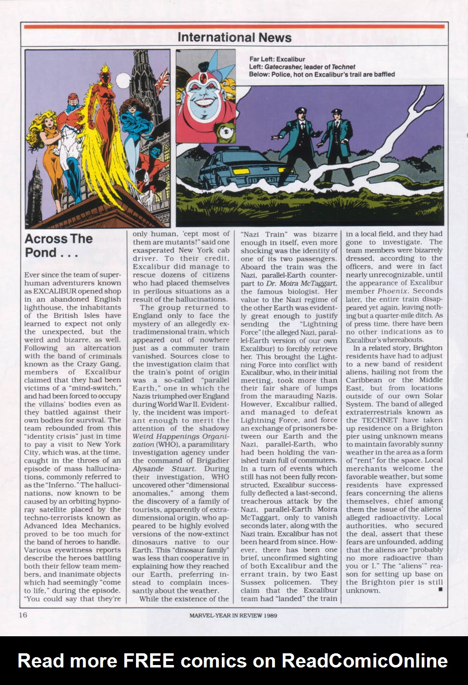 Read online Marvel: The Year-in-Review comic -  Issue #1 - 18