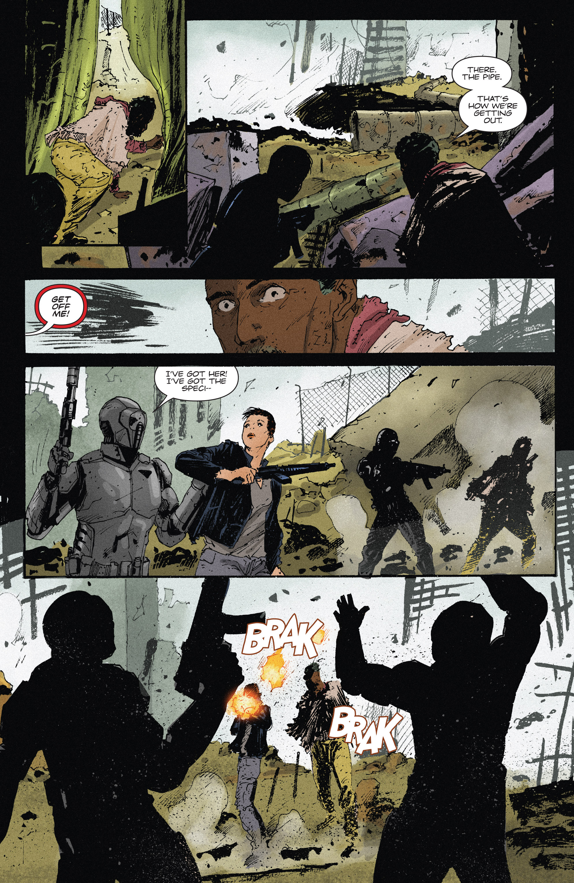 Read online Maze Runner: The Scorch Trials Official Graphic Novel Prelude comic -  Issue # TPB - 62