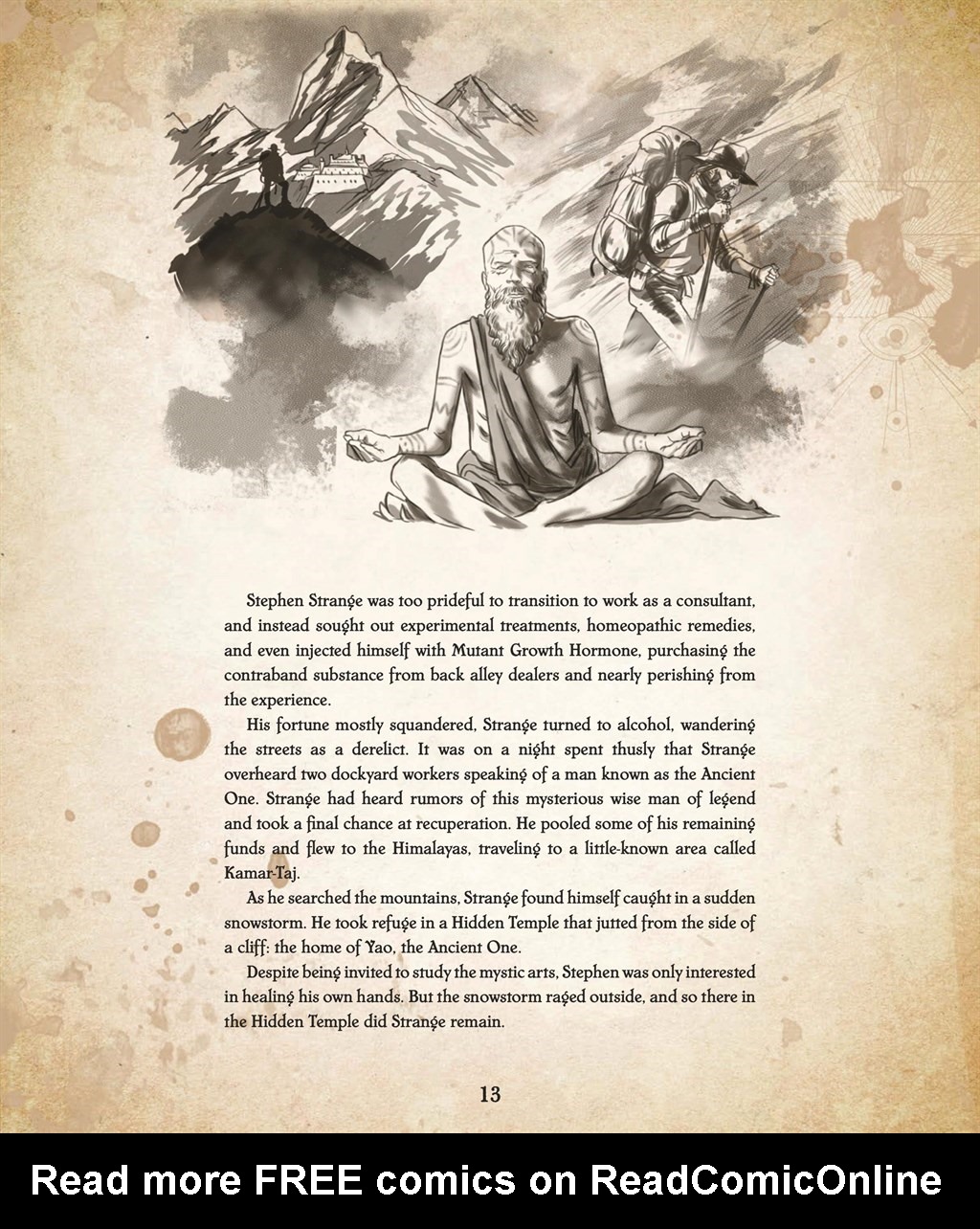 Read online Doctor Strange: The Book of the Vishanti comic -  Issue # TPB - 12