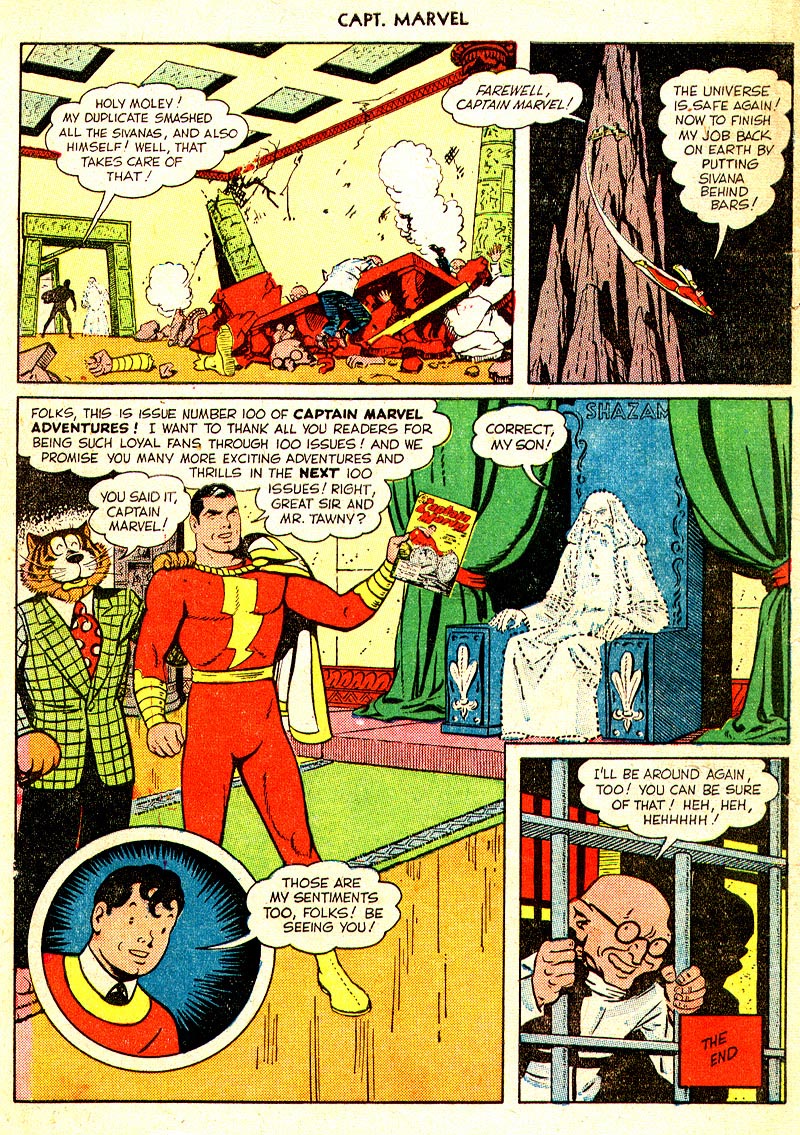 Read online Captain Marvel Adventures comic -  Issue #100 - 50