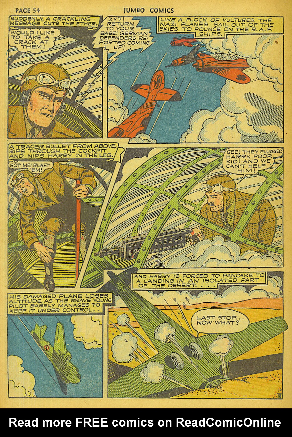 Read online Jumbo Comics comic -  Issue #38 - 56