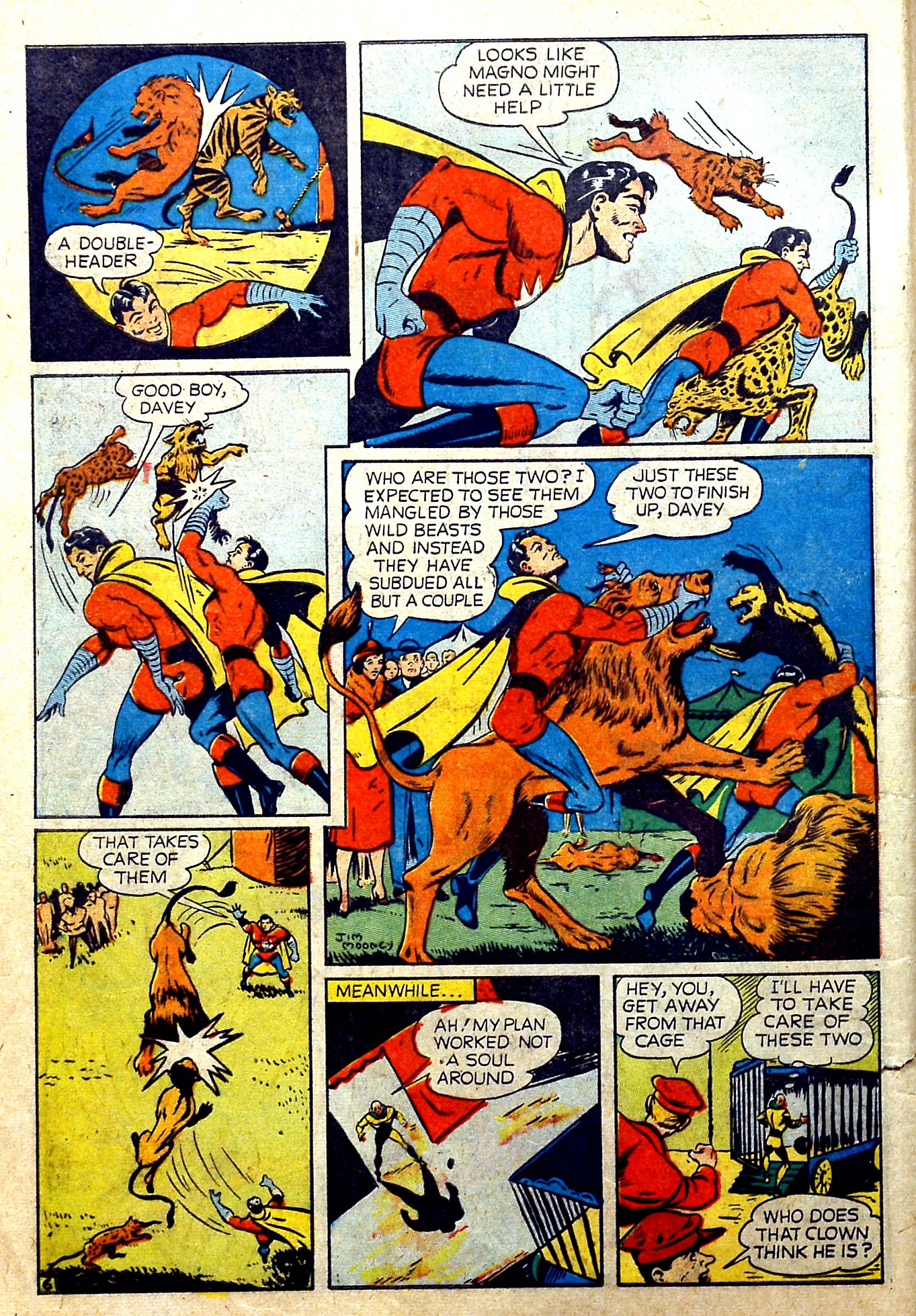 Read online Super-Mystery Comics comic -  Issue #8 - 8