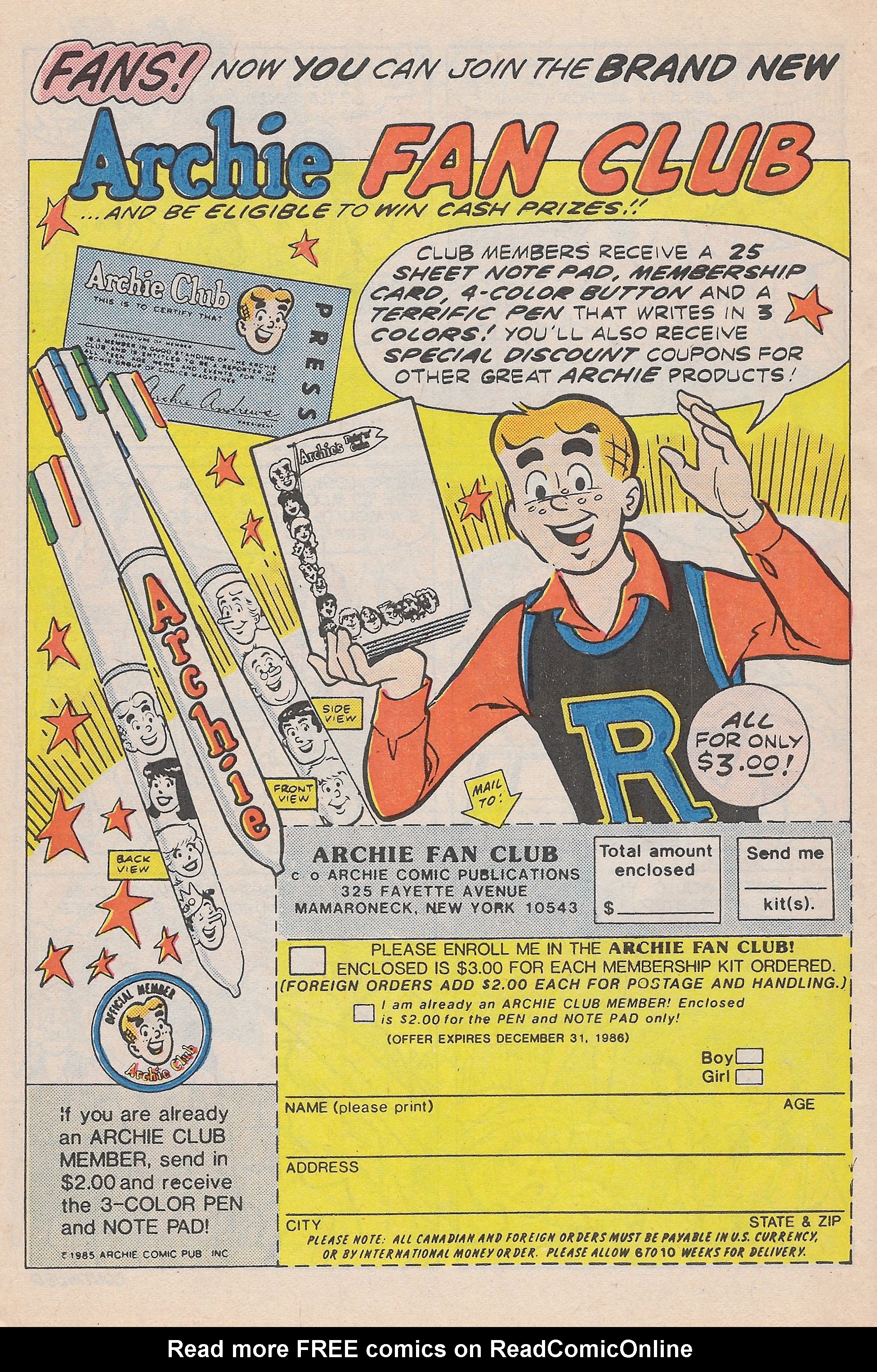 Read online Archie Giant Series Magazine comic -  Issue #561 - 28