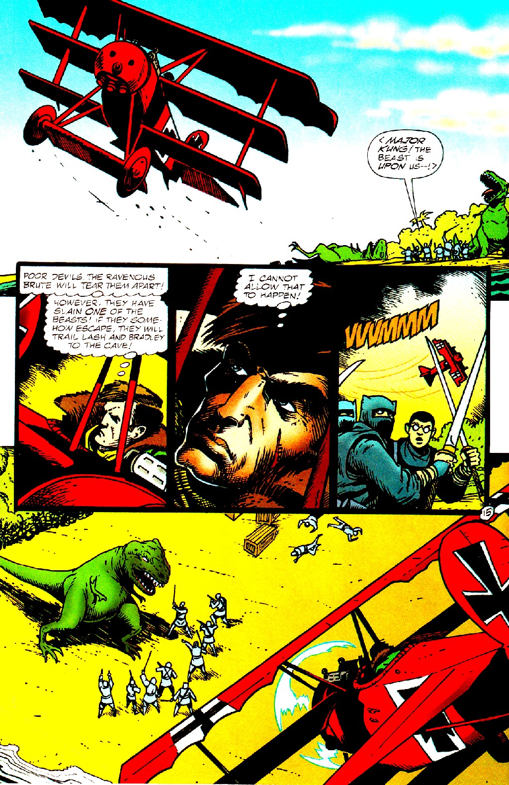 Read online Guns of the Dragon comic -  Issue #3 - 16