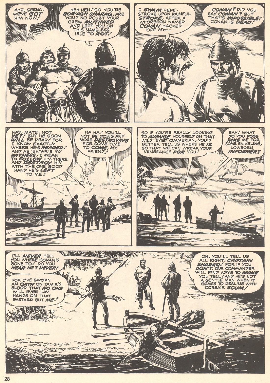 The Savage Sword Of Conan issue 75 - Page 28