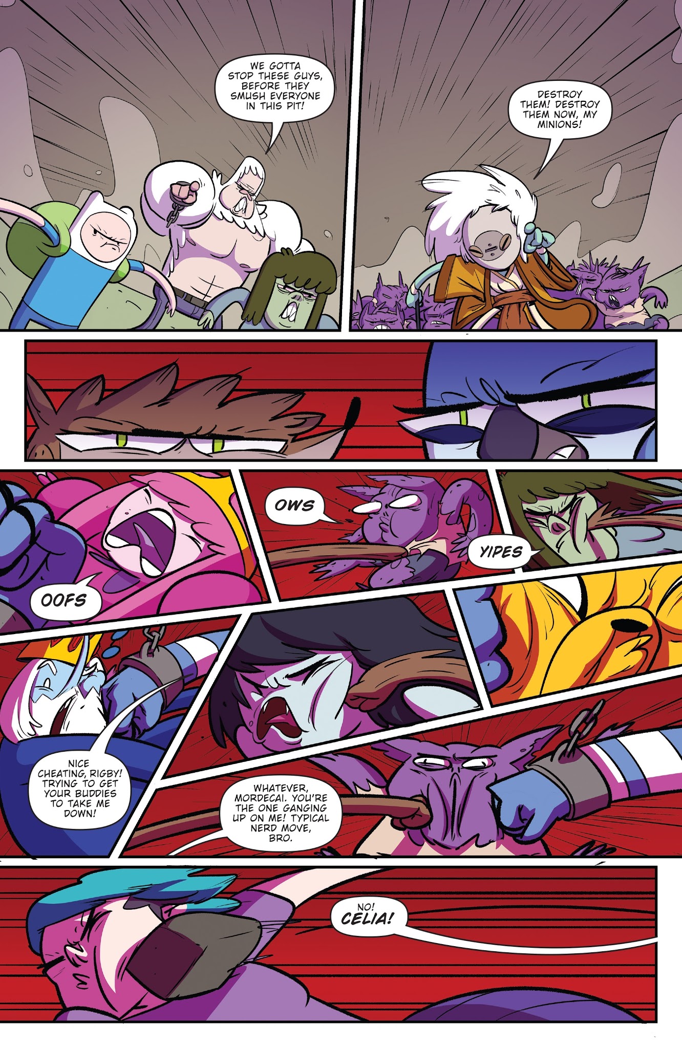 Read online Adventure Time/Regular Show comic -  Issue #6 - 14