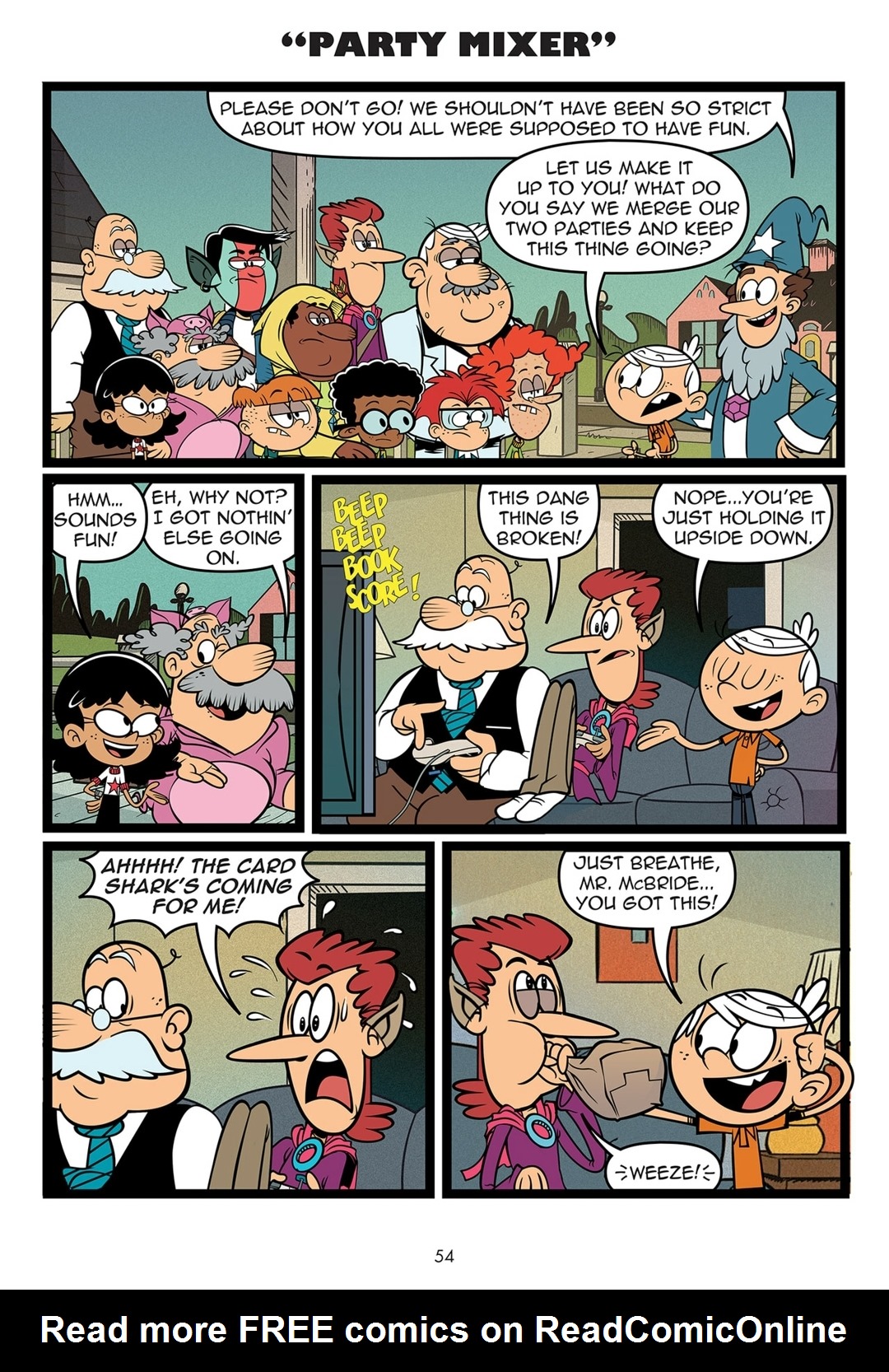 Read online The Loud House comic -  Issue #9 - 54