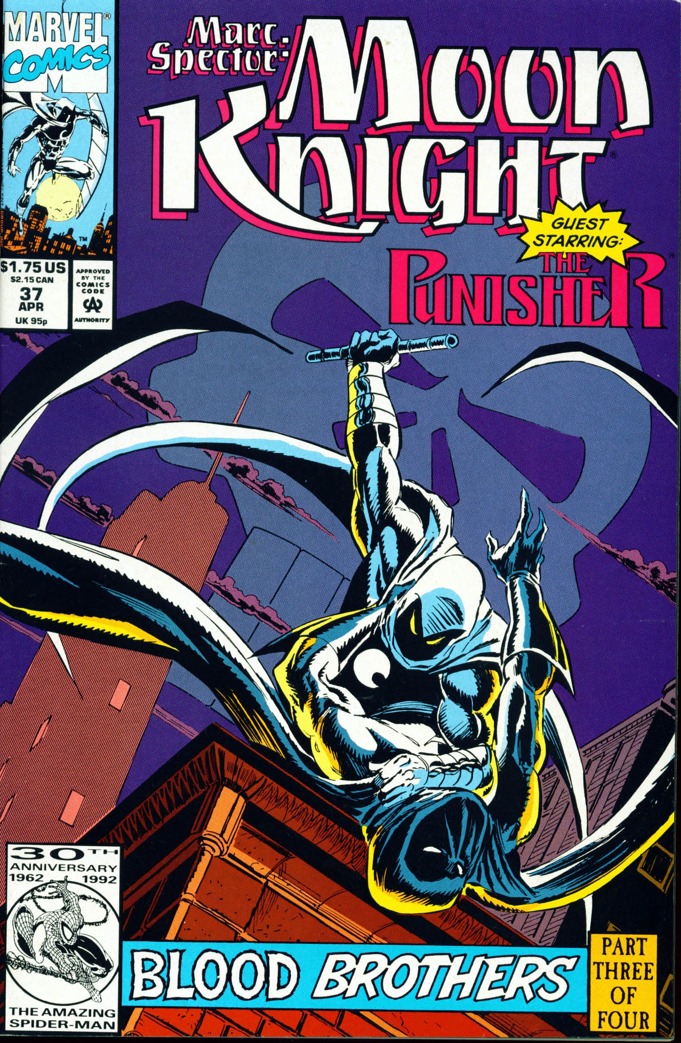 Read online Marc Spector: Moon Knight comic -  Issue #37 - 1