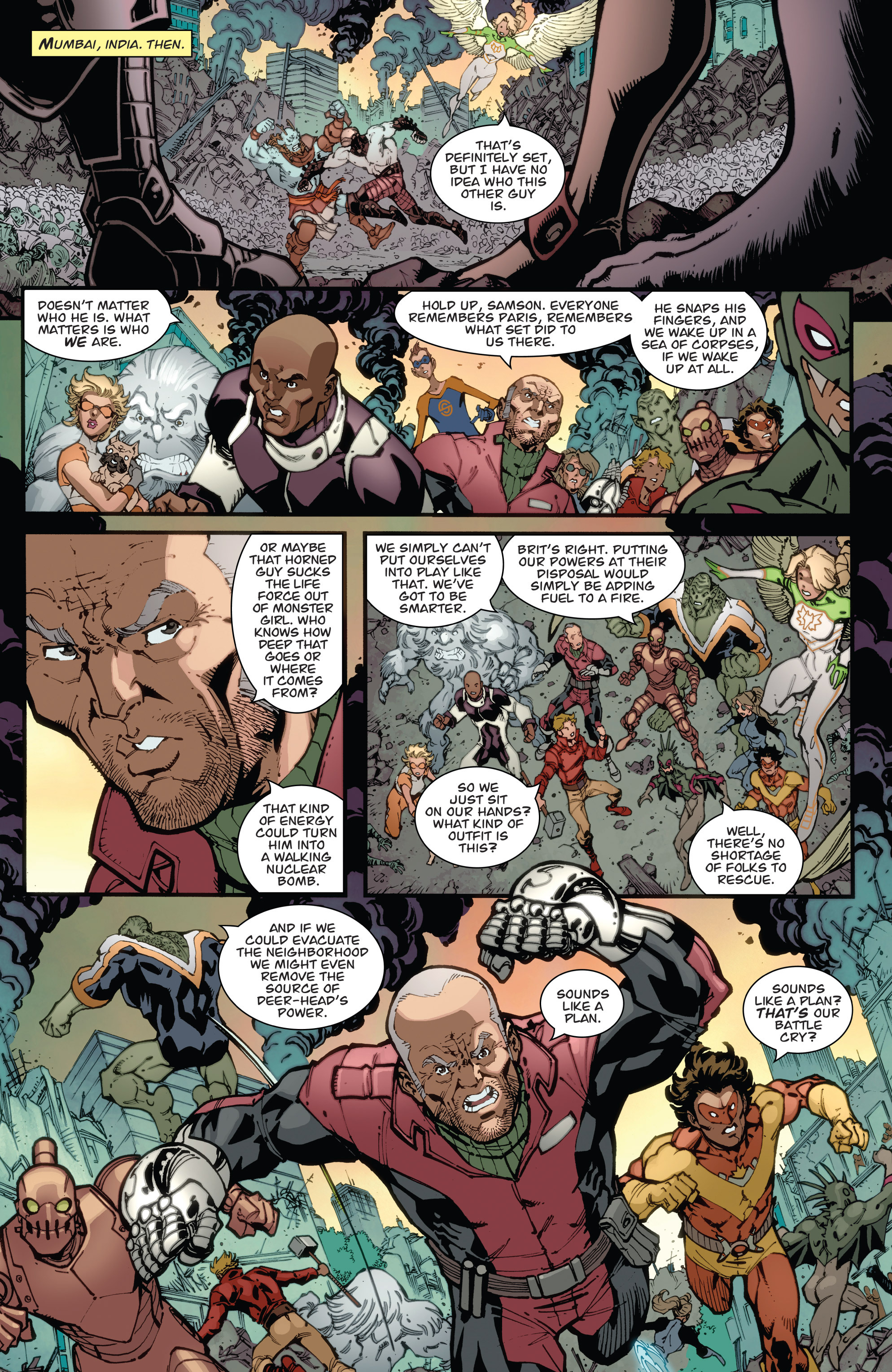 Read online Guarding the Globe (2012) comic -  Issue # _TPB - 117