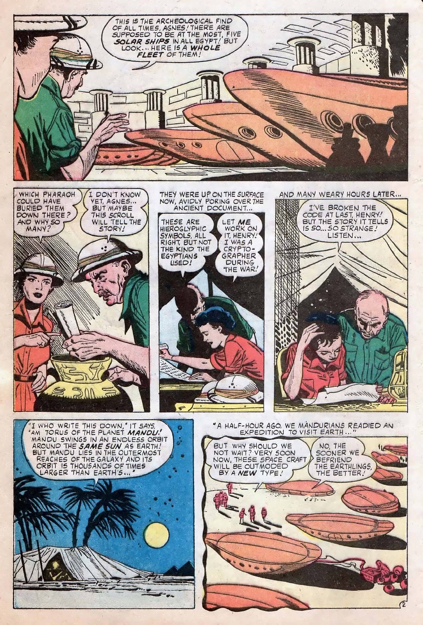 Read online Strange Tales of the Unusual comic -  Issue #4 - 4