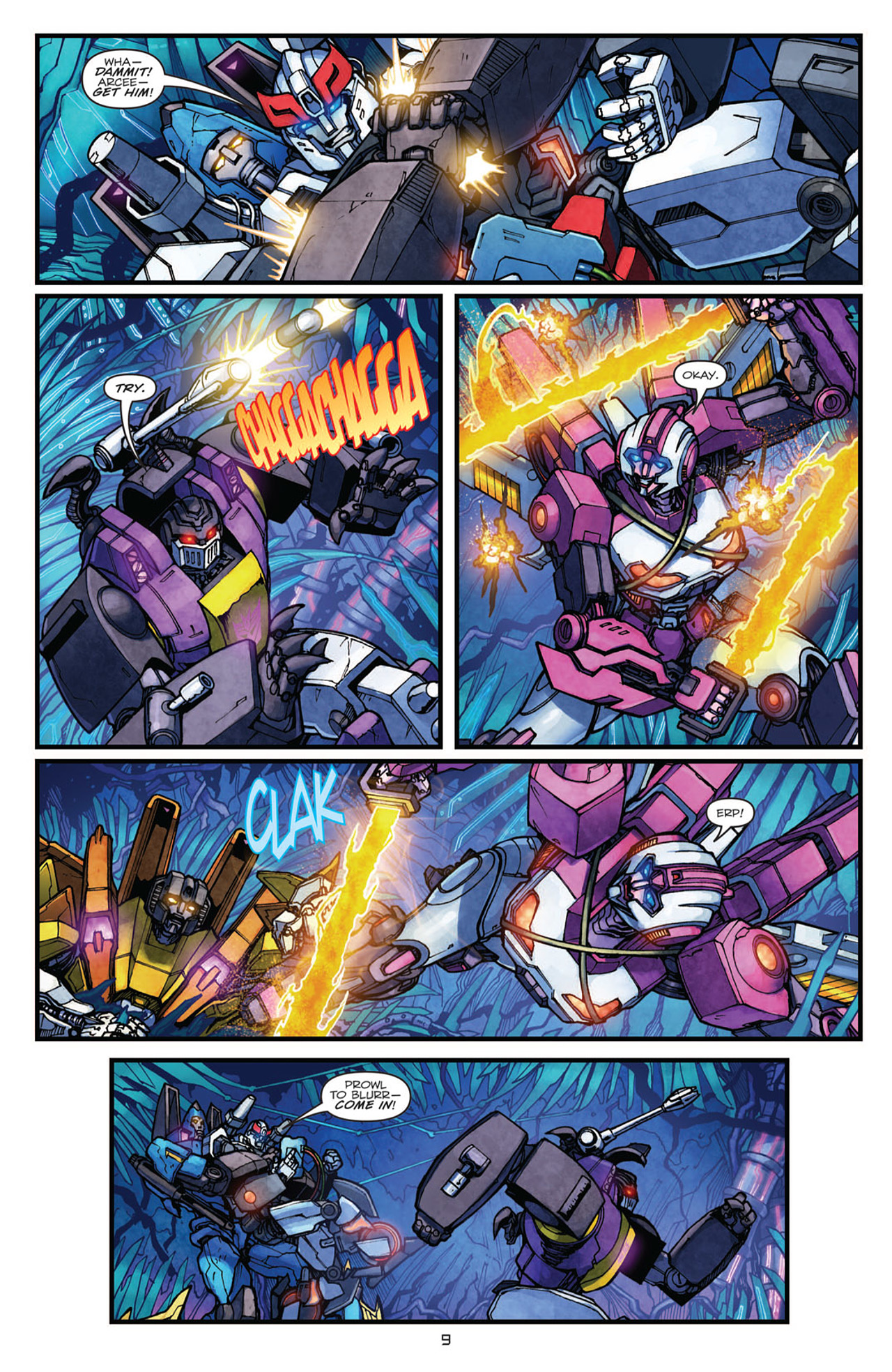 Read online Transformers: Robots In Disguise (2012) comic -  Issue #4 - 12