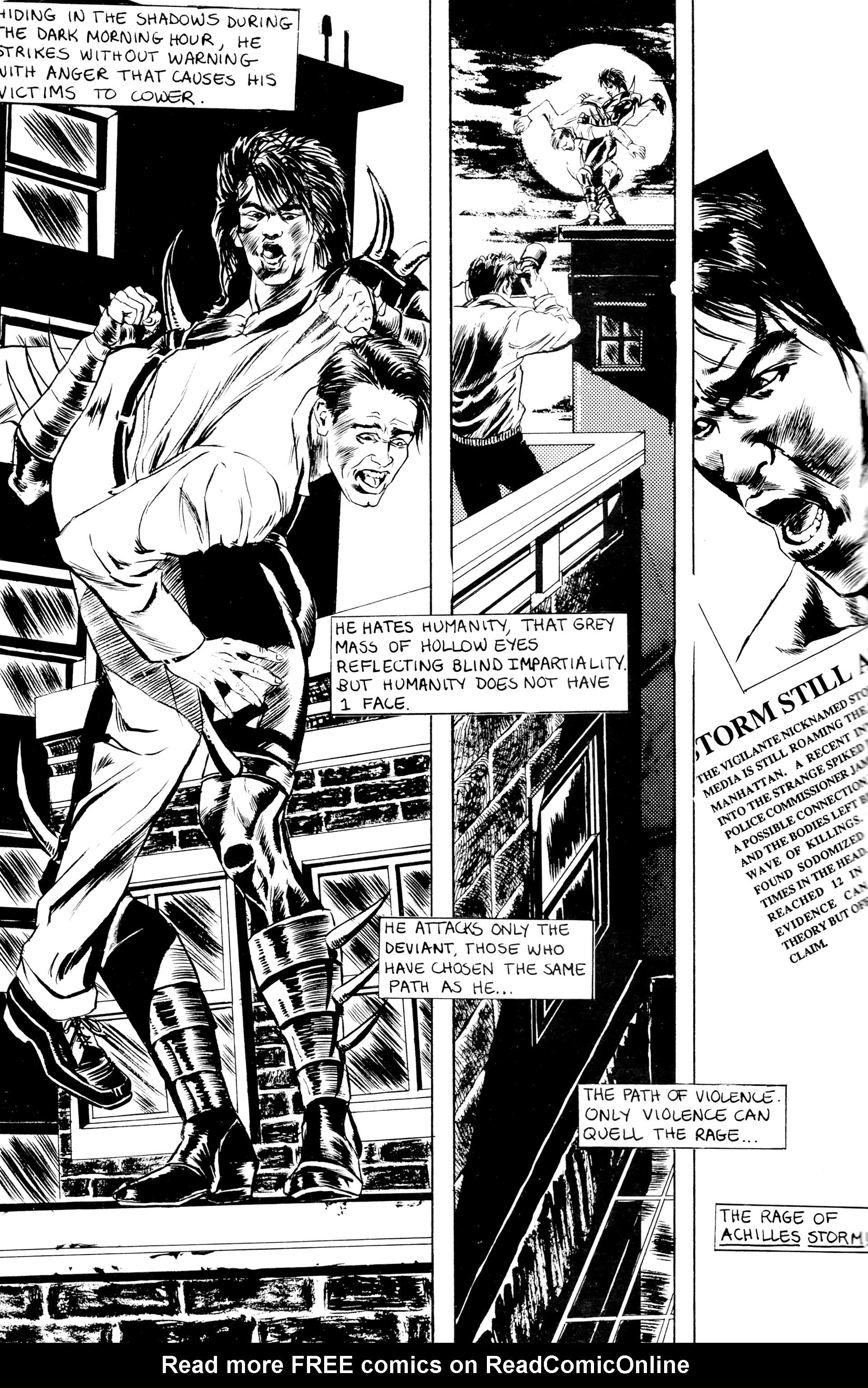 Read online Achilles Storm: Dark Secret comic -  Issue #2 - 4