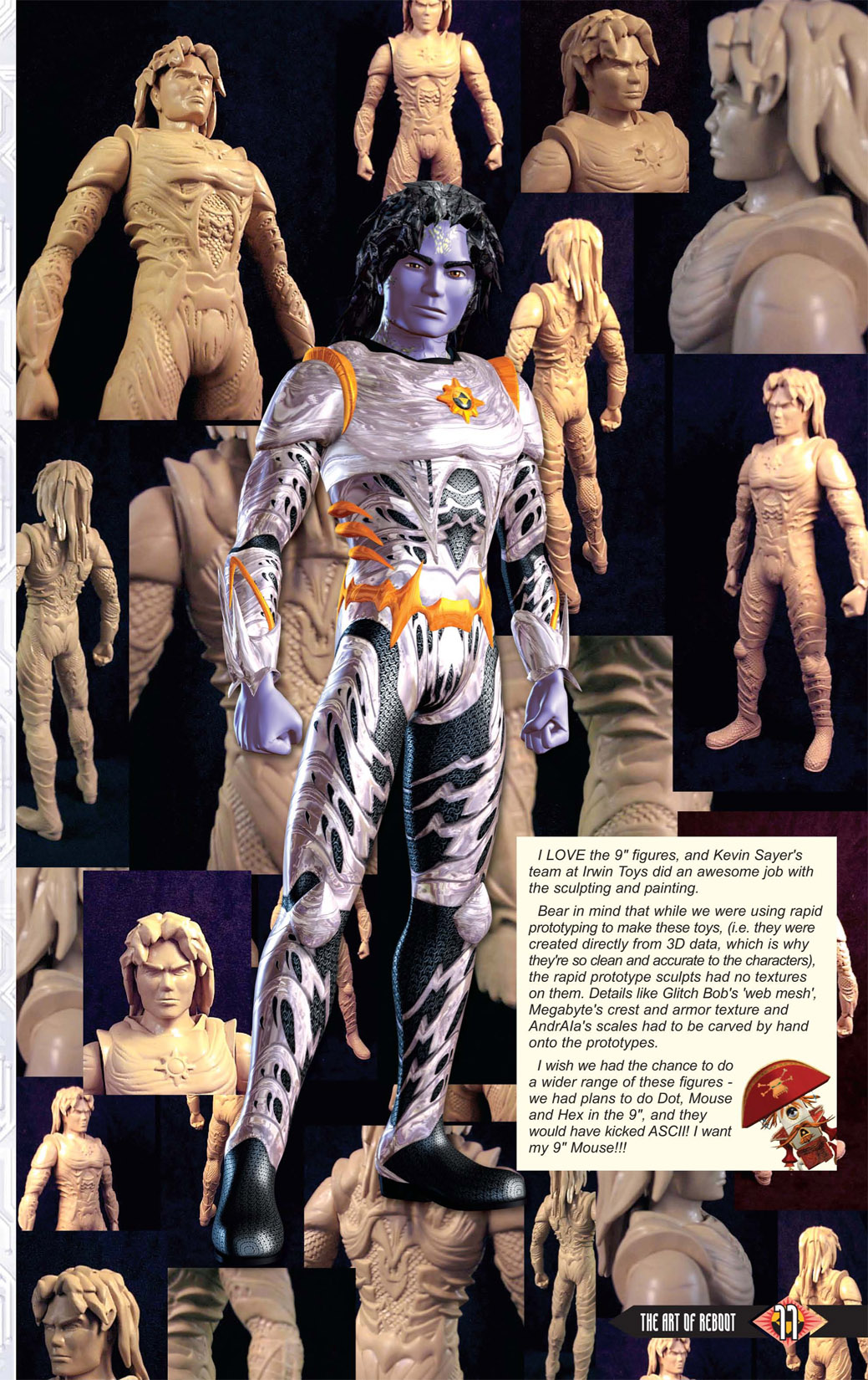 Read online The Art of Reboot comic -  Issue # TPB - 76