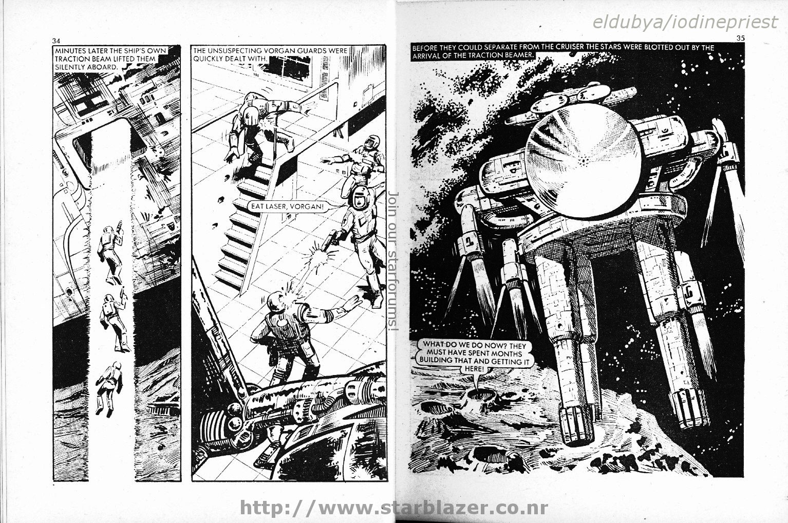 Read online Starblazer comic -  Issue #98 - 19