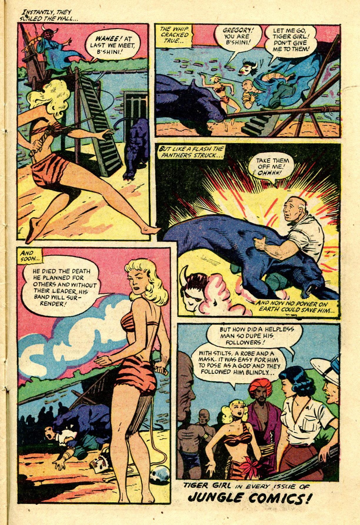 Read online Jungle Comics comic -  Issue #155 - 33