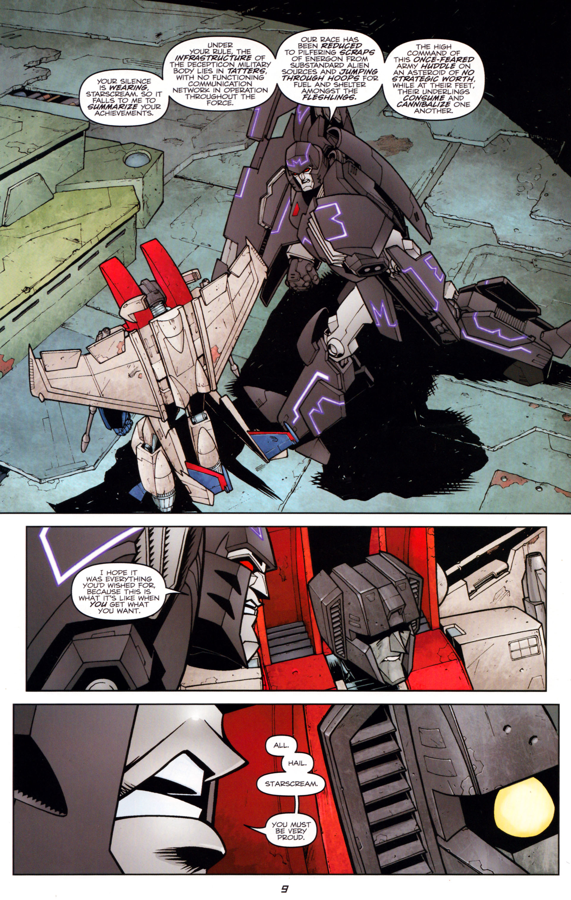 Read online The Transformers Spotlight: Megatron comic -  Issue # Full - 11