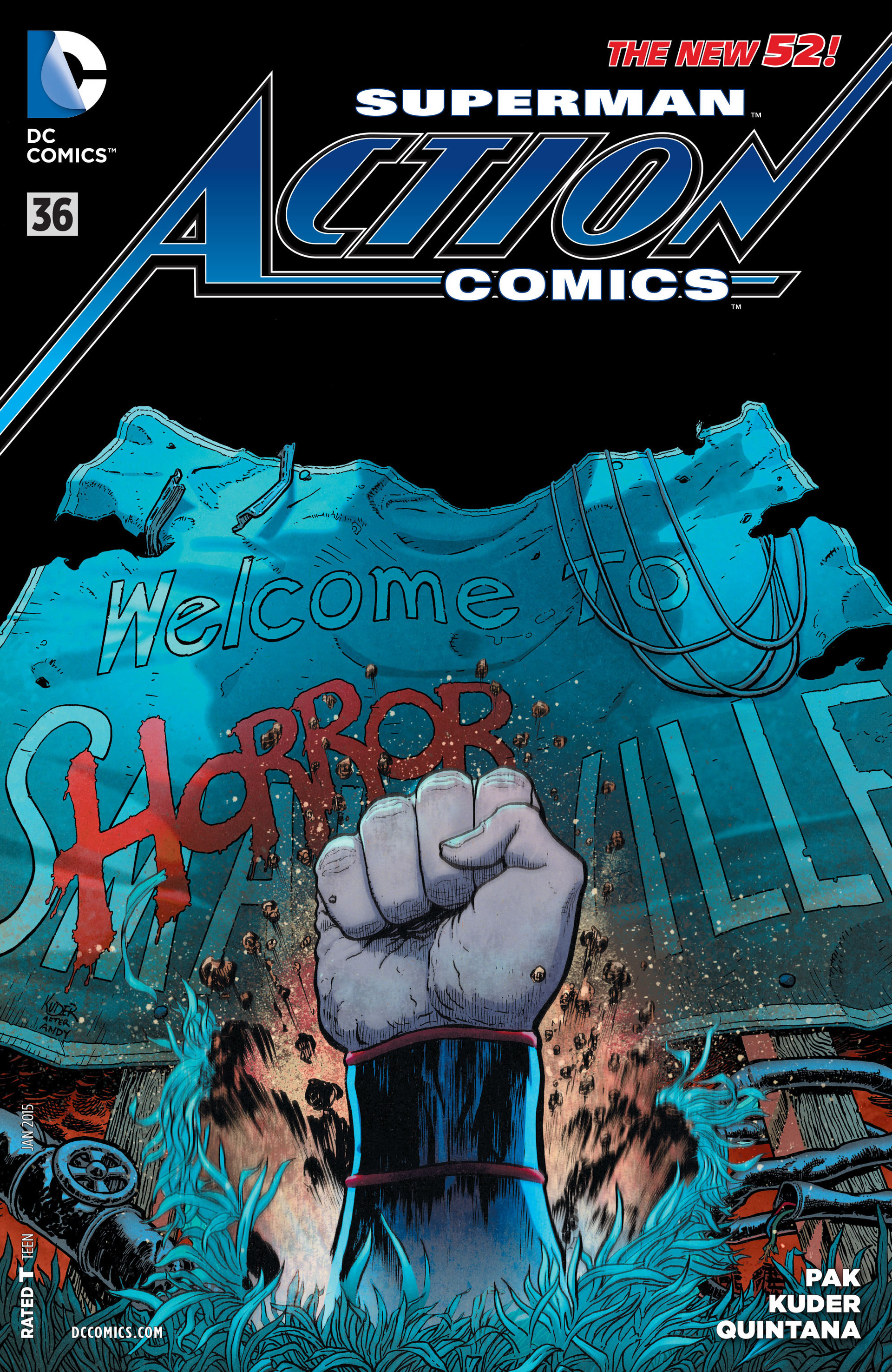 Read online Action Comics (2011) comic -  Issue #36 - 1