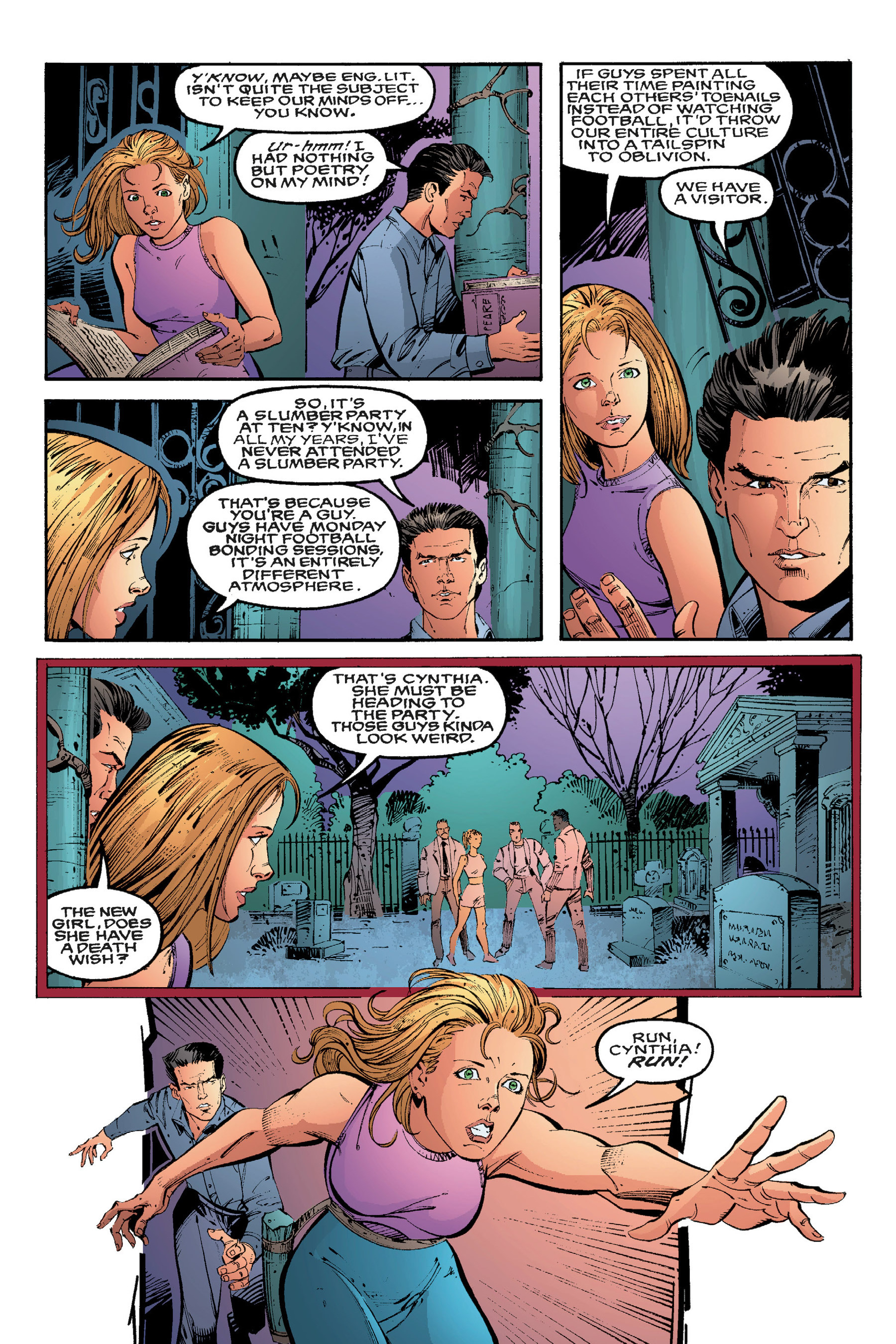 Read online Buffy the Vampire Slayer: Omnibus comic -  Issue # TPB 3 - 139