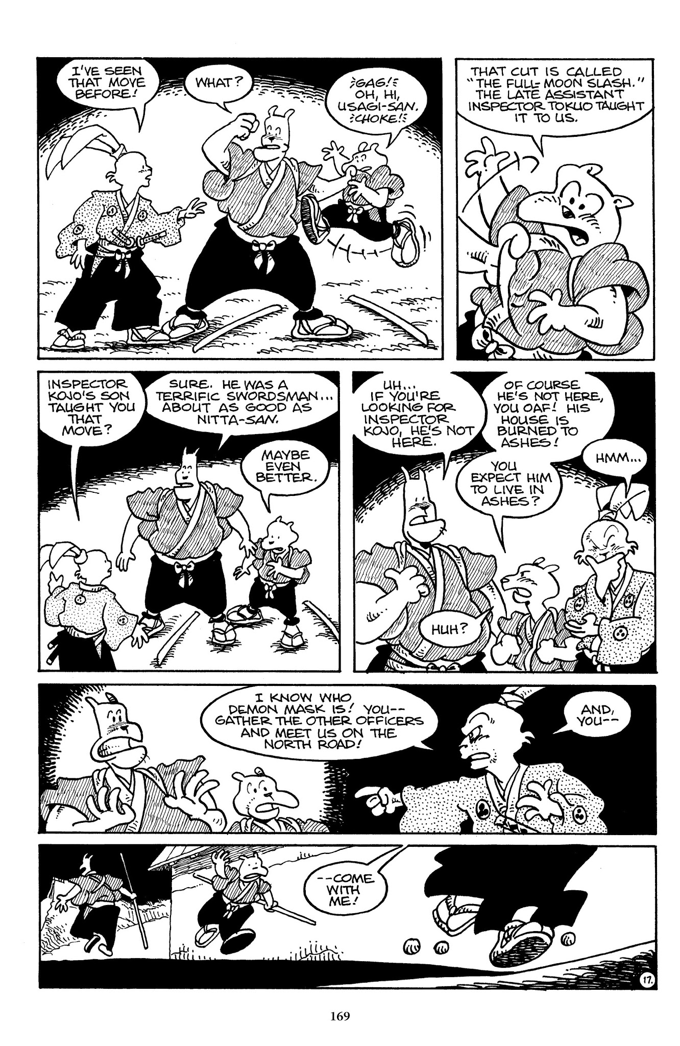 Read online The Usagi Yojimbo Saga comic -  Issue # TPB 3 - 167