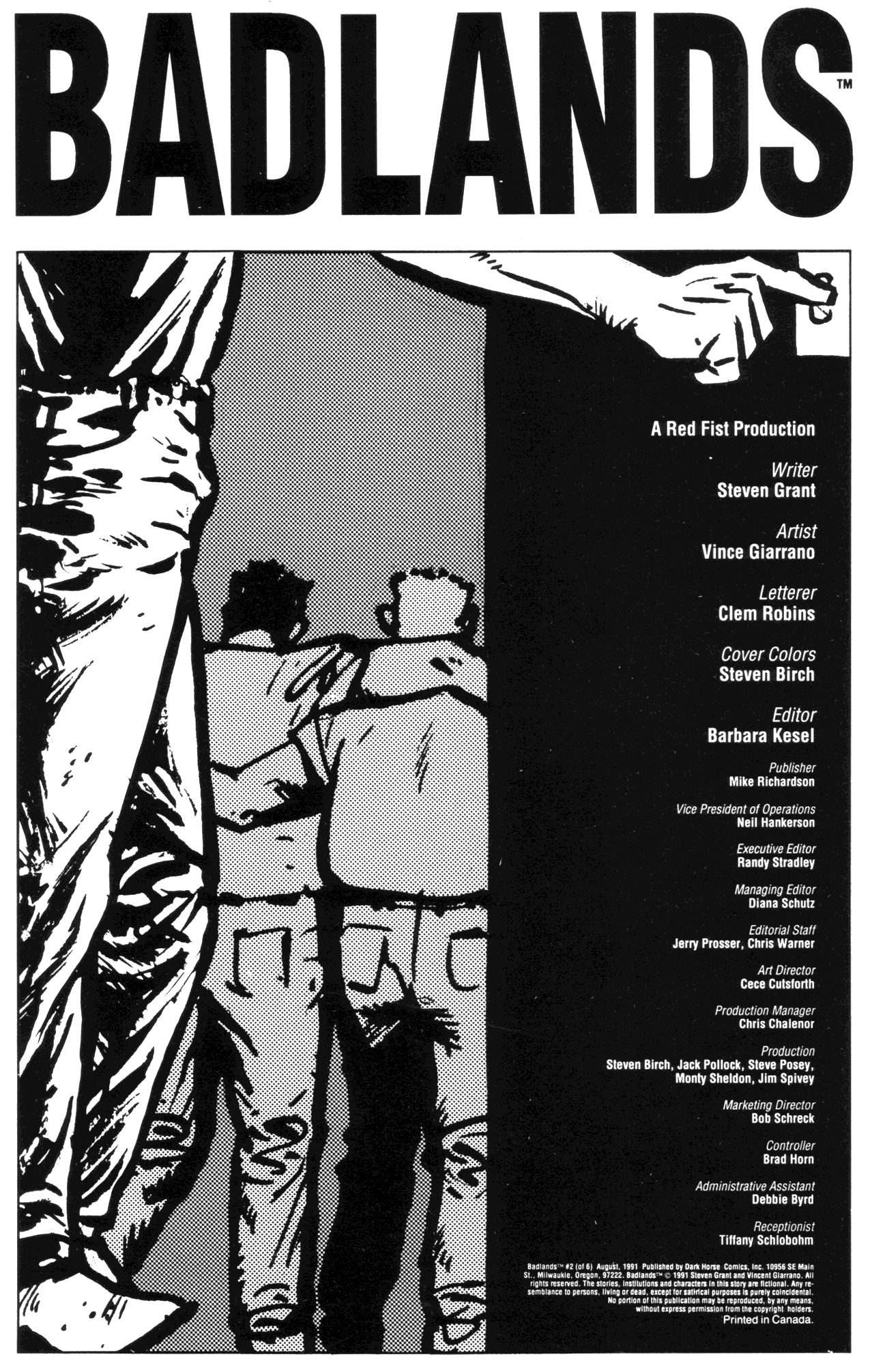 Read online Badlands comic -  Issue #2 - 2