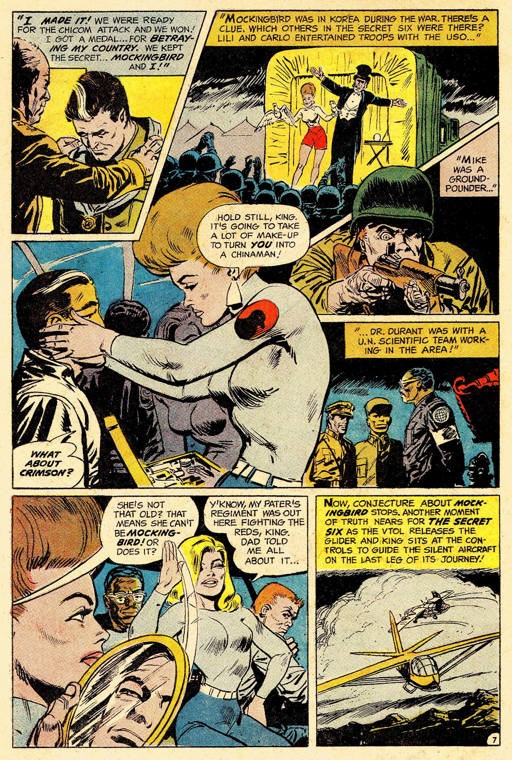 Read online Secret Six (1968) comic -  Issue #4 - 10