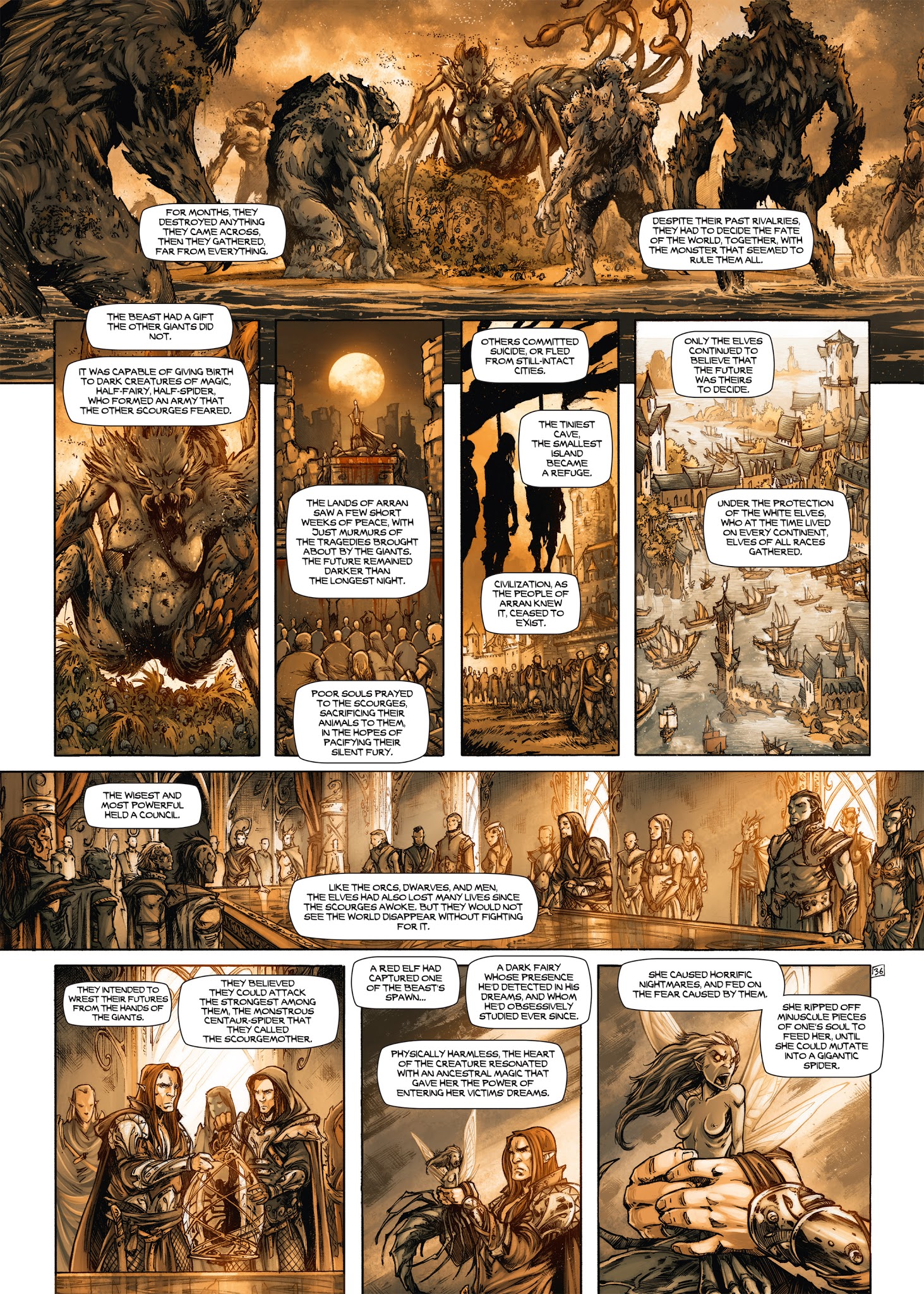 Read online Elves comic -  Issue #18 - 38