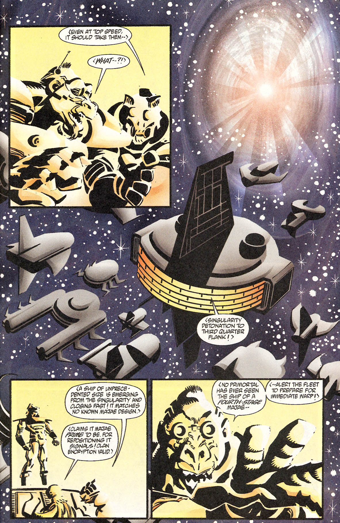 Read online Leonard Nimoy's Primortals (1996) comic -  Issue #1 - 18