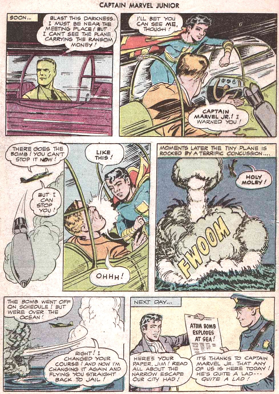 Read online Captain Marvel, Jr. comic -  Issue #53 - 11