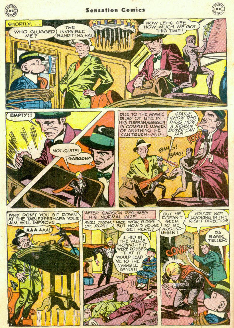 Read online Sensation (Mystery) Comics comic -  Issue #75 - 25