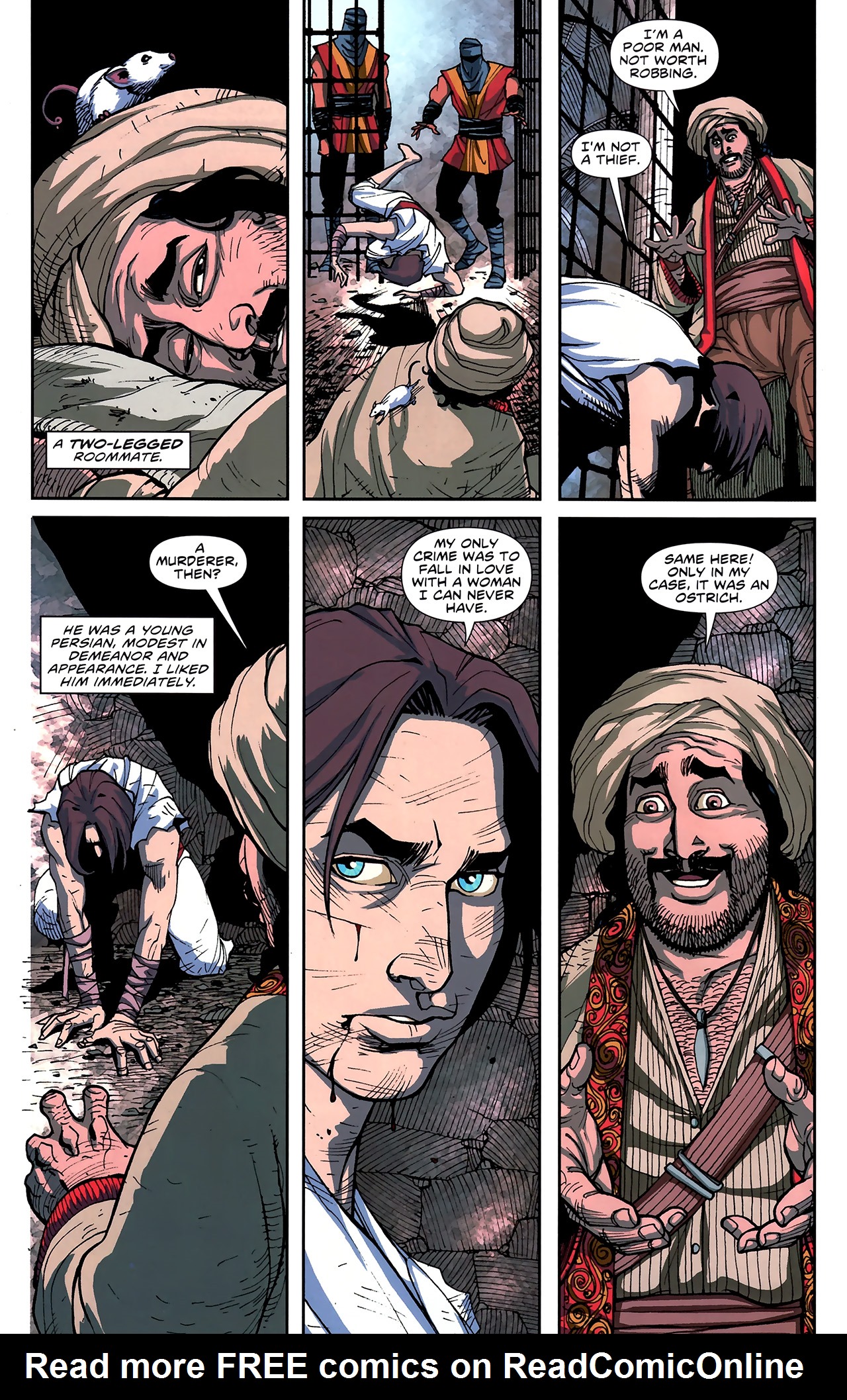 Read online Prince of Persia: Before the Sandstorm comic -  Issue #1 - 10