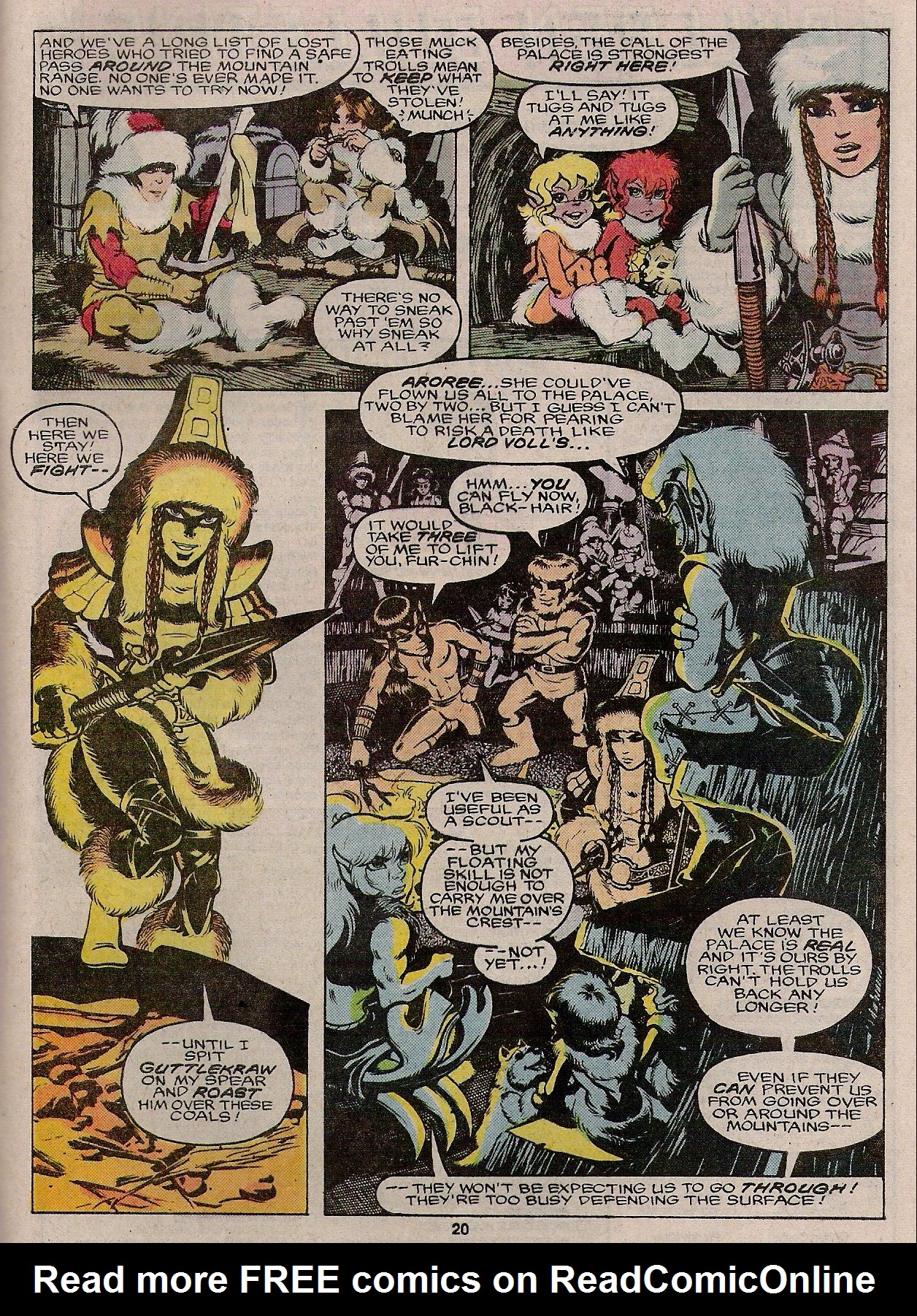 Read online ElfQuest comic -  Issue #26 - 21