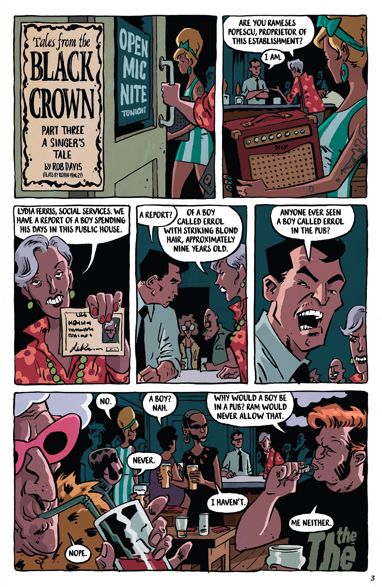 Read online Black Crown Quarterly comic -  Issue #3 - 4