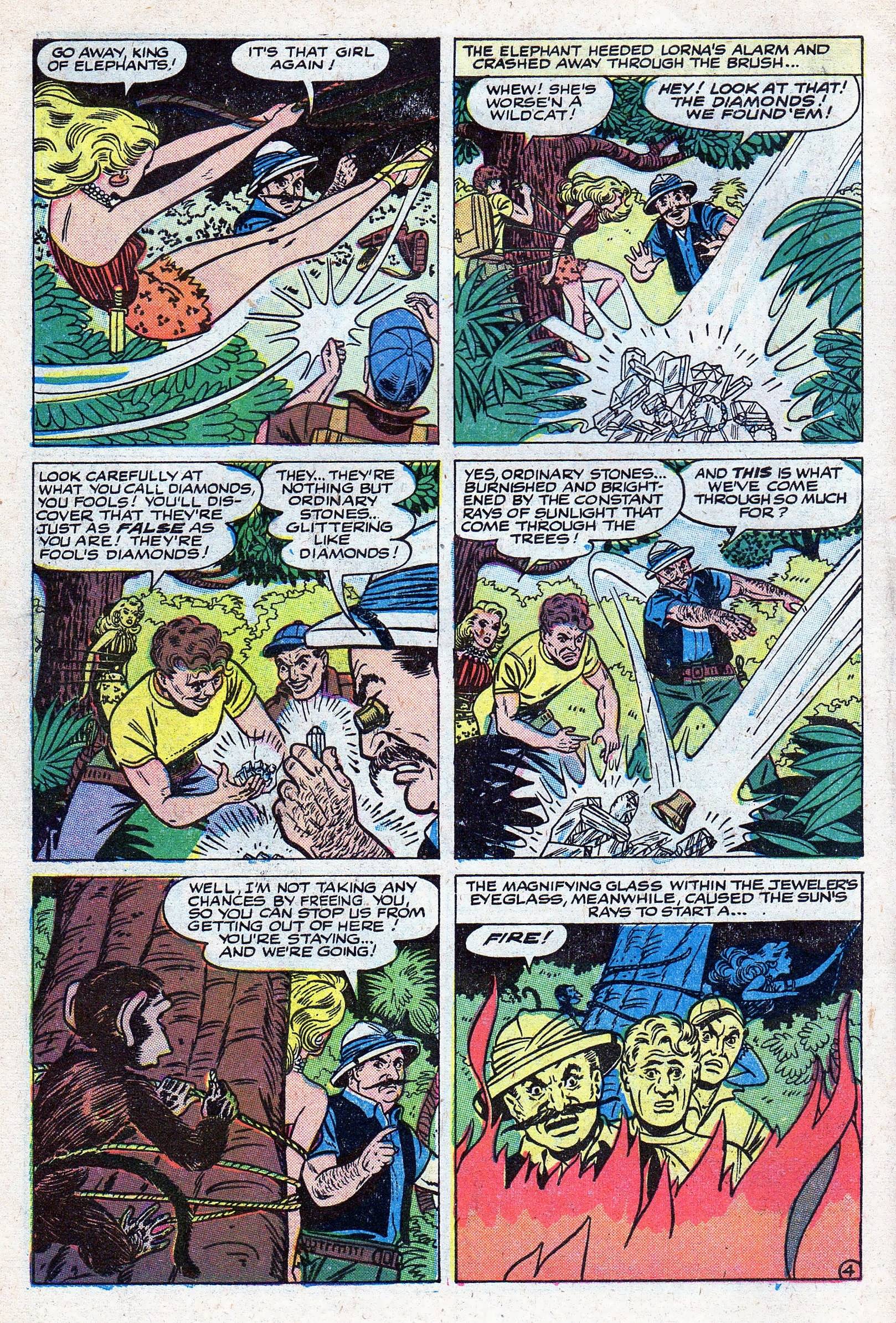 Read online Lorna, The Jungle Girl comic -  Issue #21 - 6