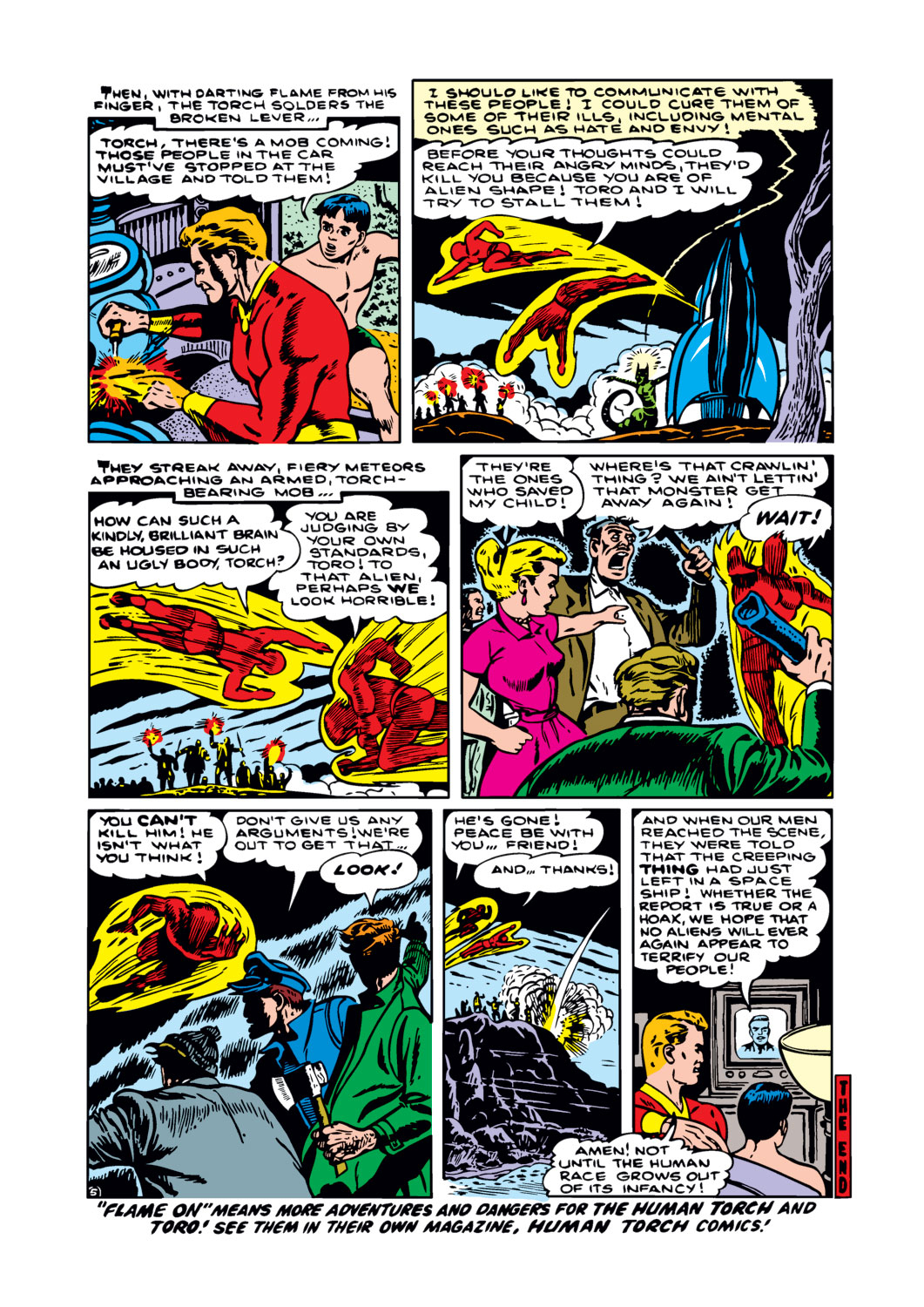 Read online Captain America Comics comic -  Issue #77 - 19