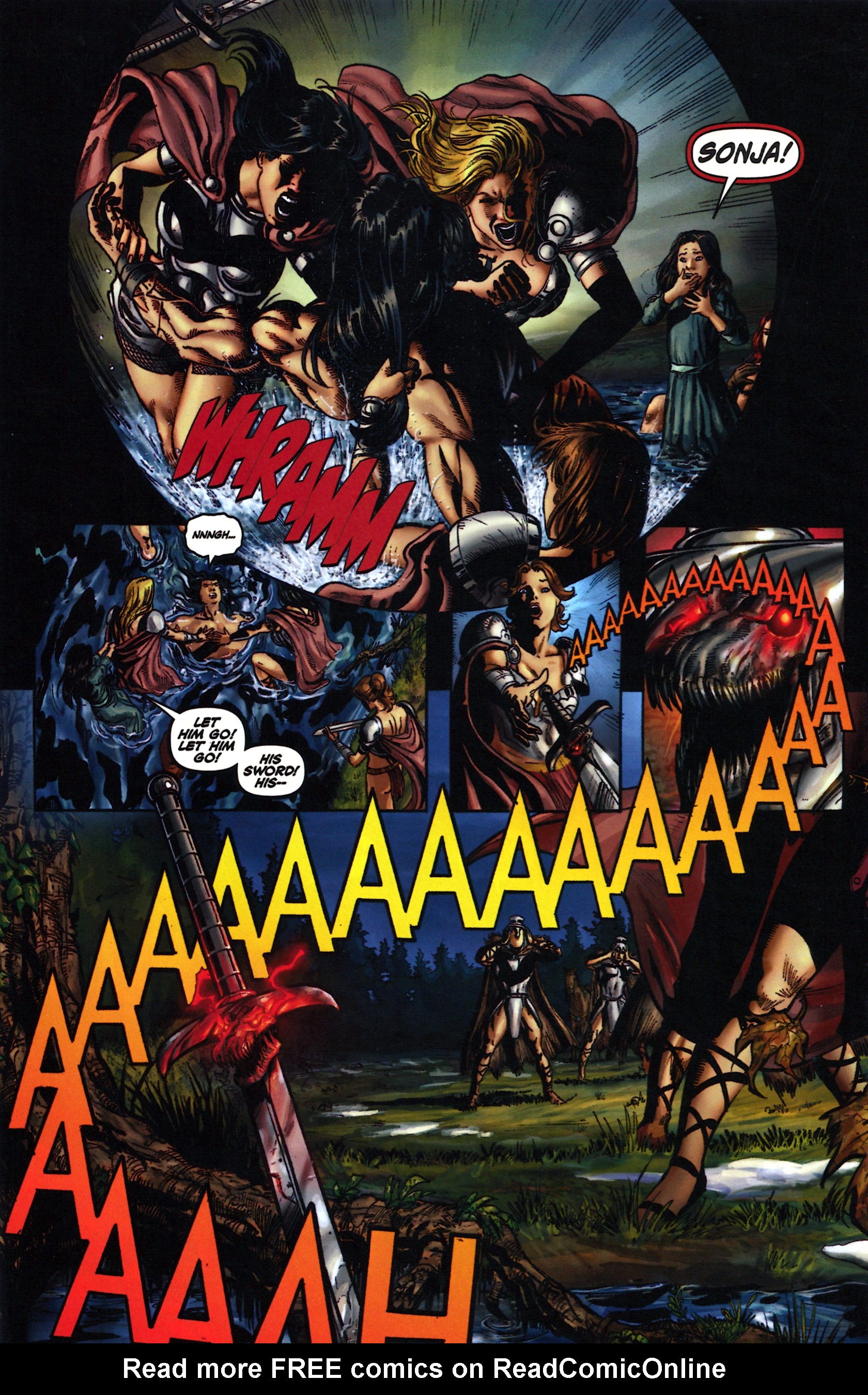 Read online Queen Sonja comic -  Issue #8 - 9