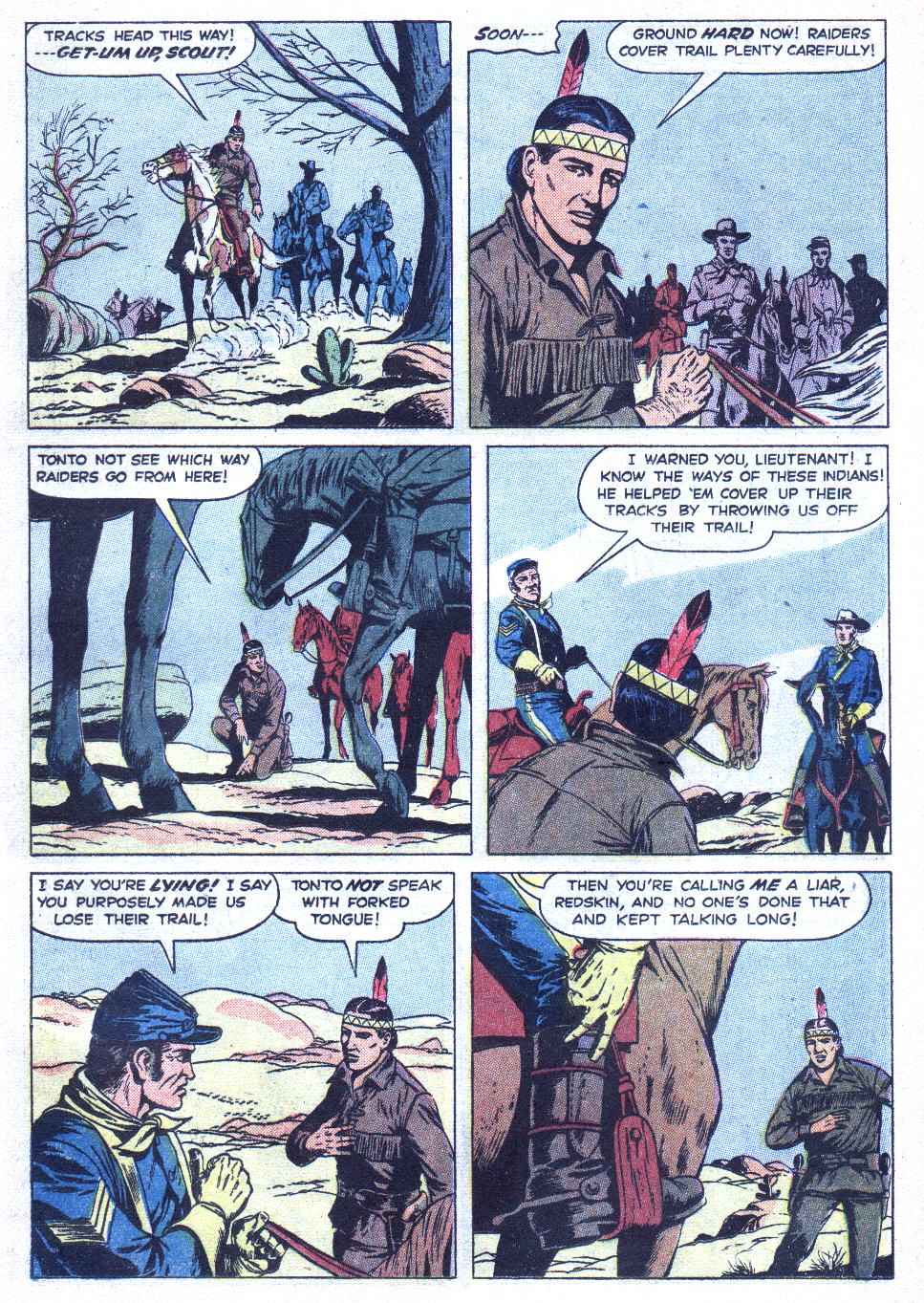Read online Lone Ranger's Companion Tonto comic -  Issue #19 - 22
