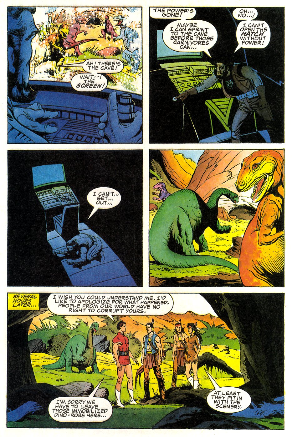 Read online Magnus Robot Fighter (1991) comic -  Issue #12 - 36