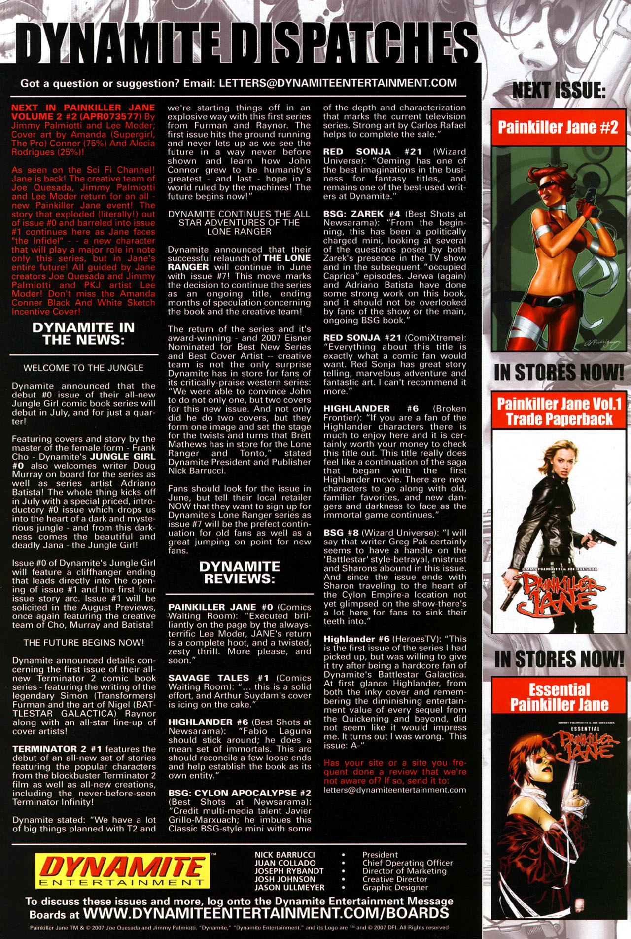 Read online Painkiller Jane (2007) comic -  Issue #1 - 25