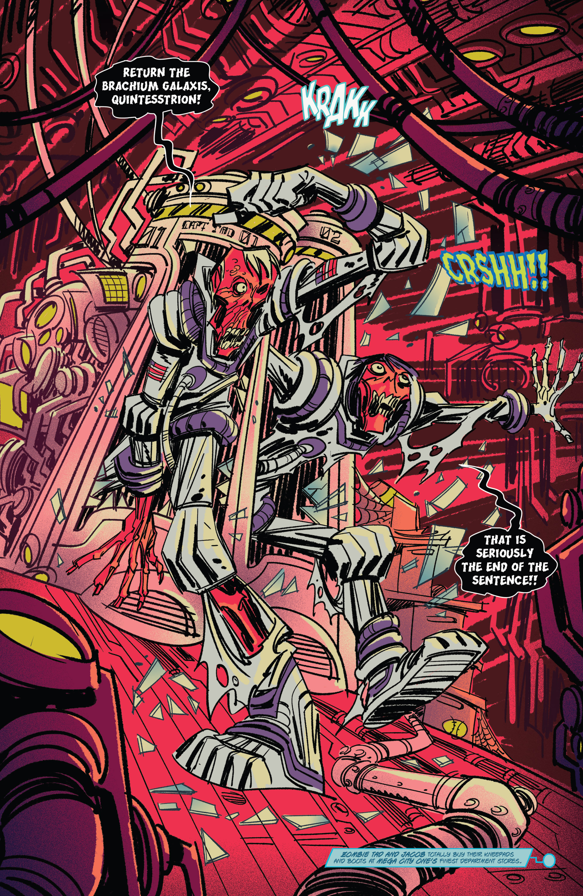 Read online Cosmic Scoundrels comic -  Issue #3 - 16
