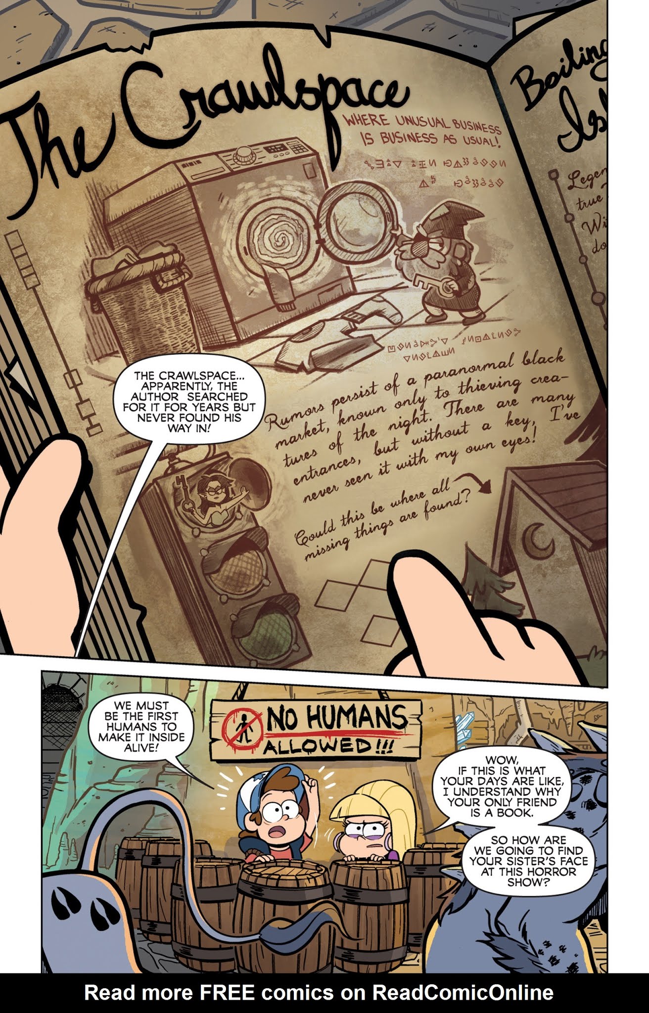 Read online Gravity Falls: Lost Legends comic -  Issue # TPB - 24