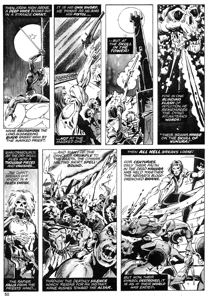 Read online The Savage Sword Of Conan comic -  Issue #39 - 49