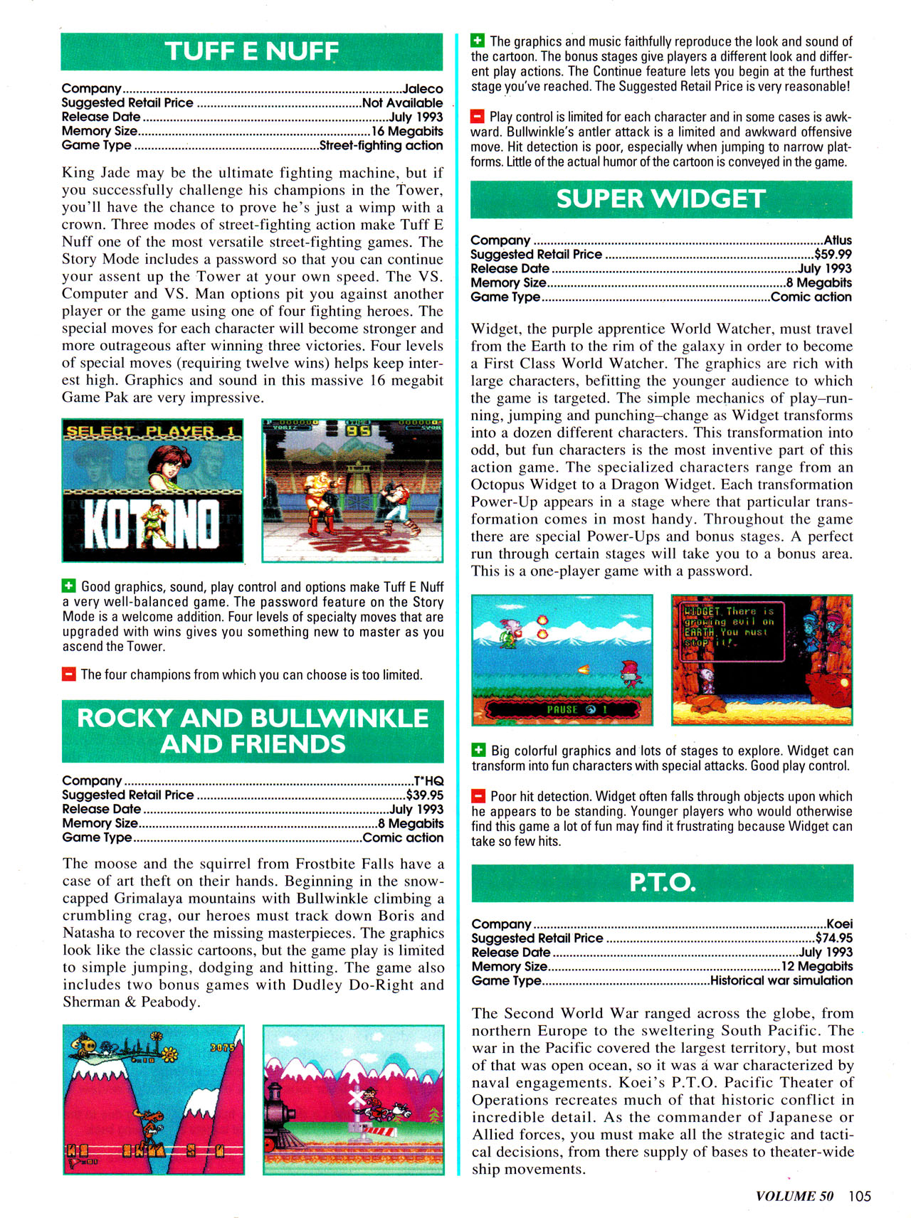 Read online Nintendo Power comic -  Issue #50 - 109