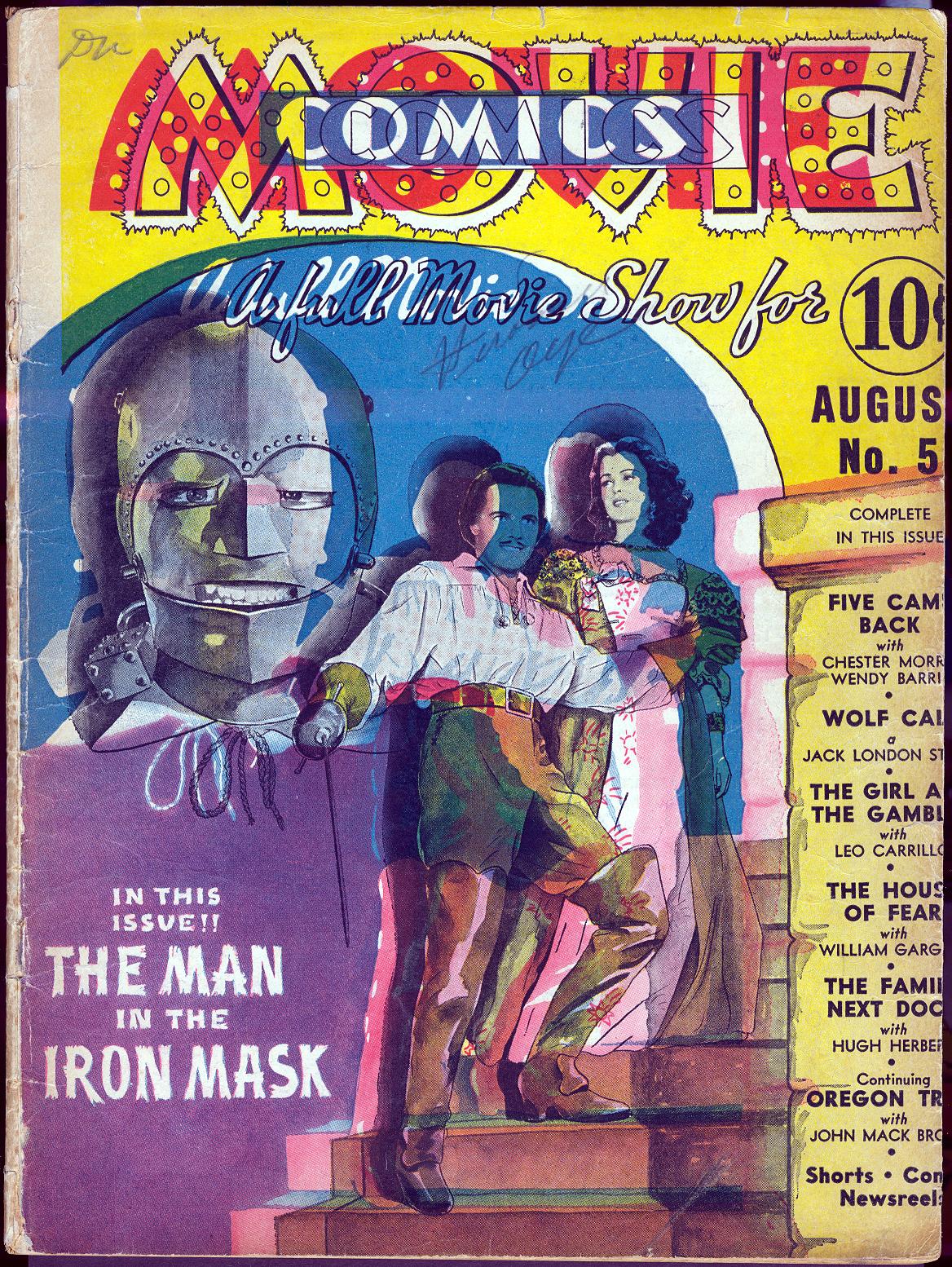 Read online Movie Comics comic -  Issue #5 - 2