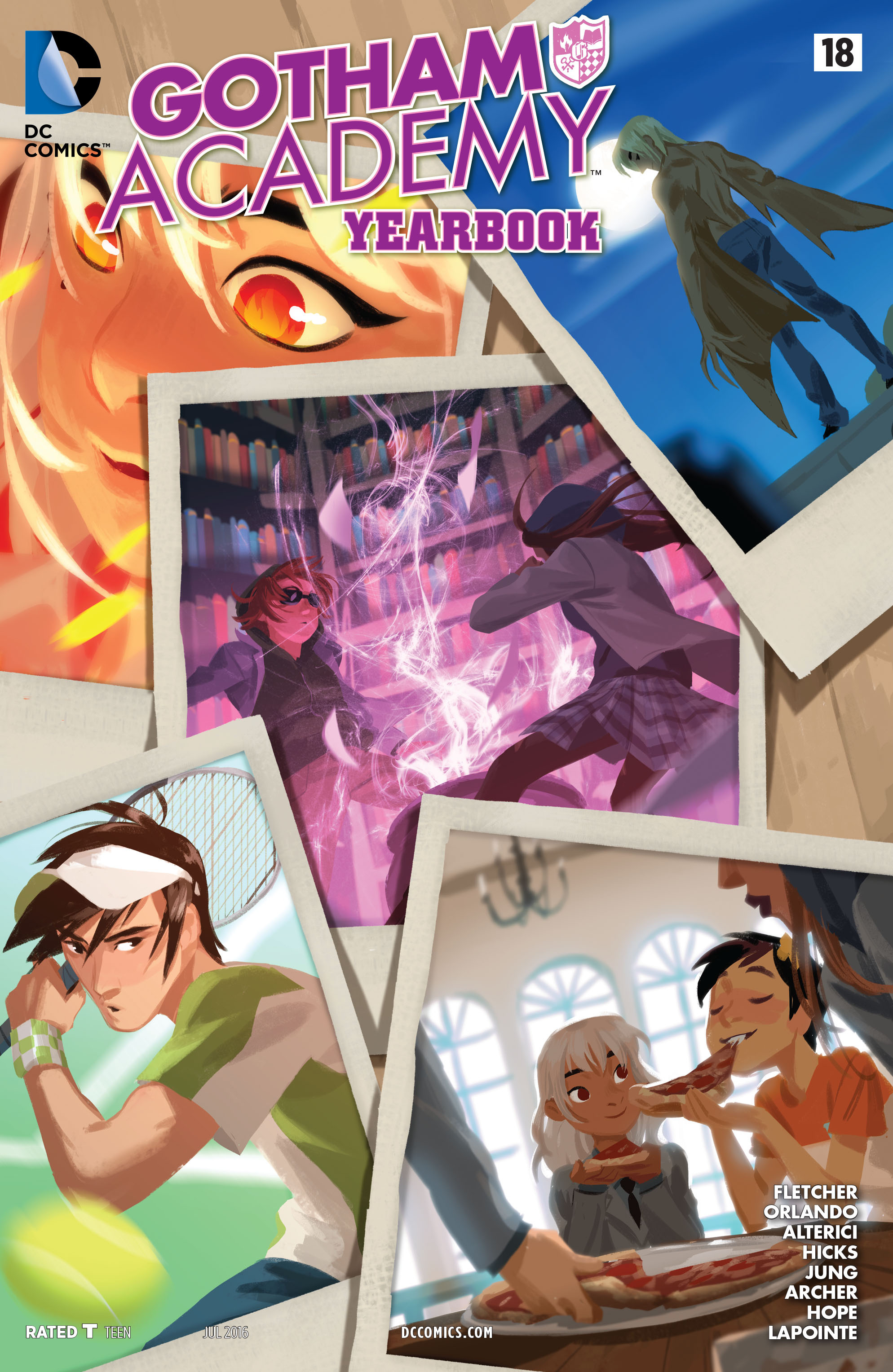 Read online Gotham Academy comic -  Issue #18 - 1