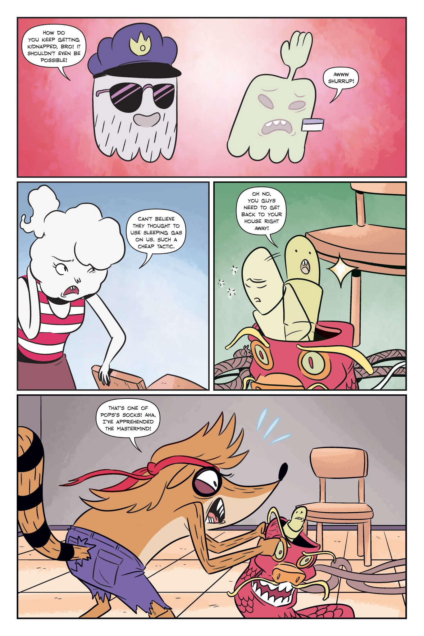 Read online Regular Show: Noir Means Noir, Buddy comic -  Issue # TPB (Part 2) - 3